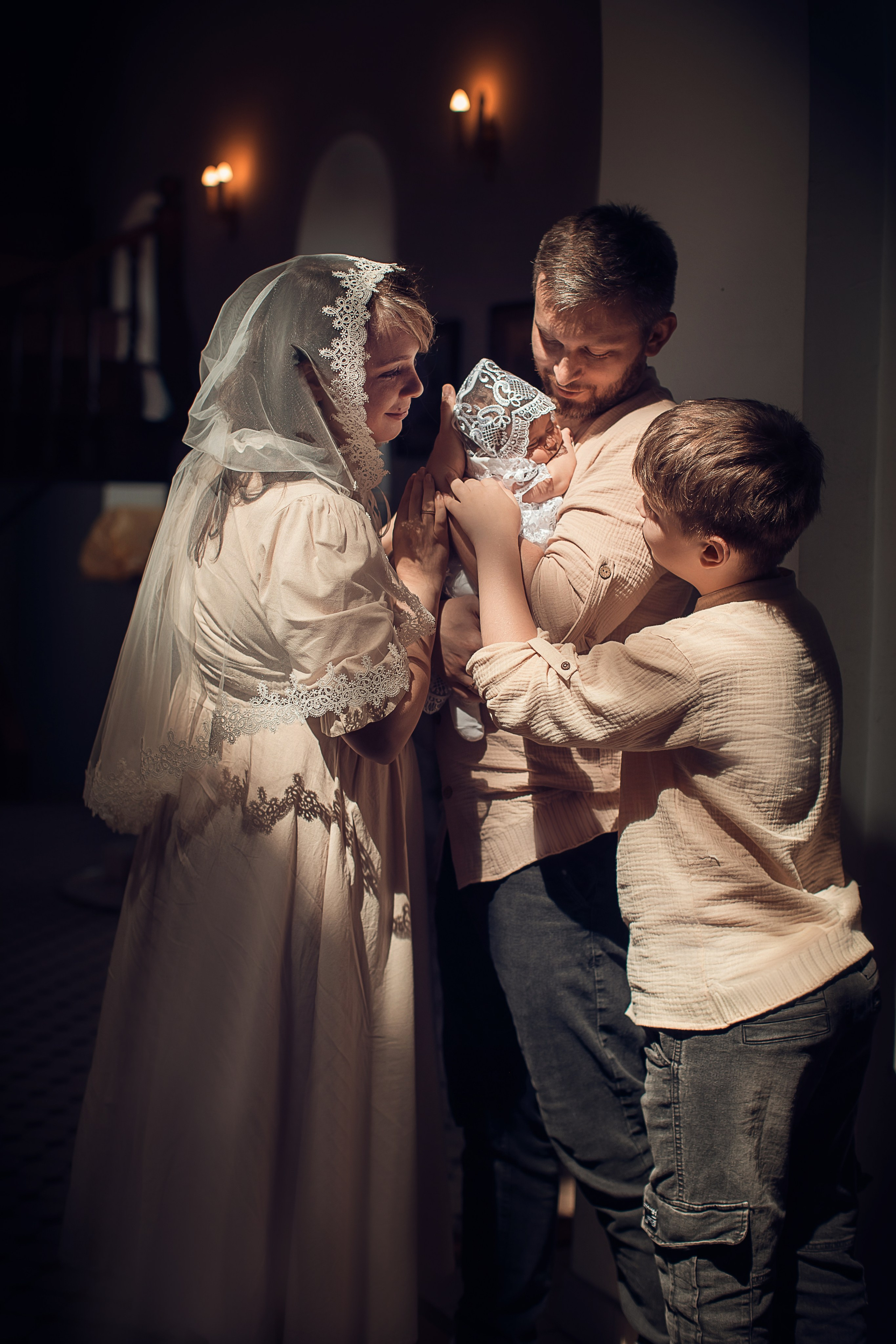 Крещение Устинии. Храм Преподобного Сергия Радонежского. Главная