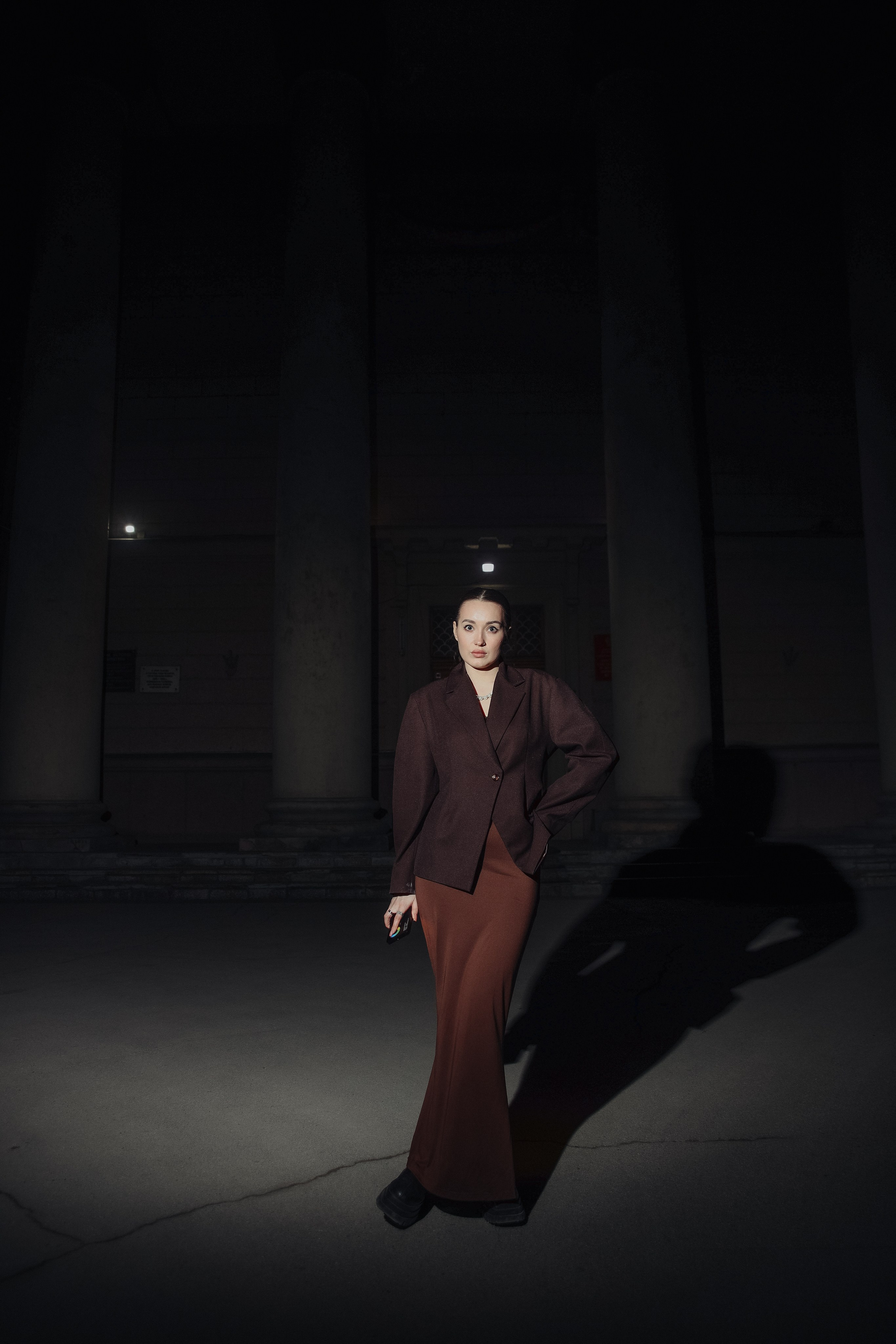 Ночная прогулки. Индивидуальный фотограф Новосибирск Настя