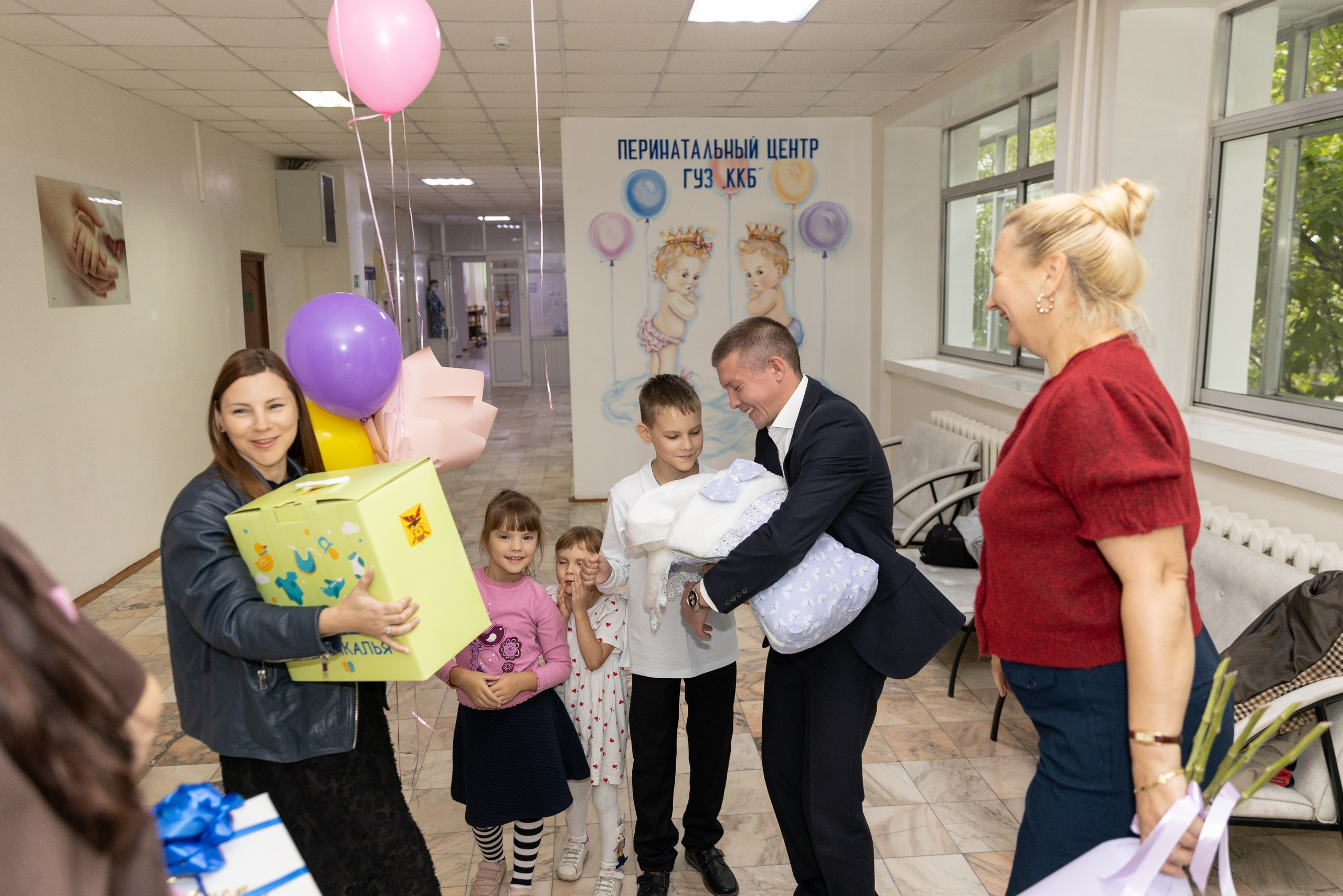 Выписка из роддома. Ирина Соломатина фотограф Чита