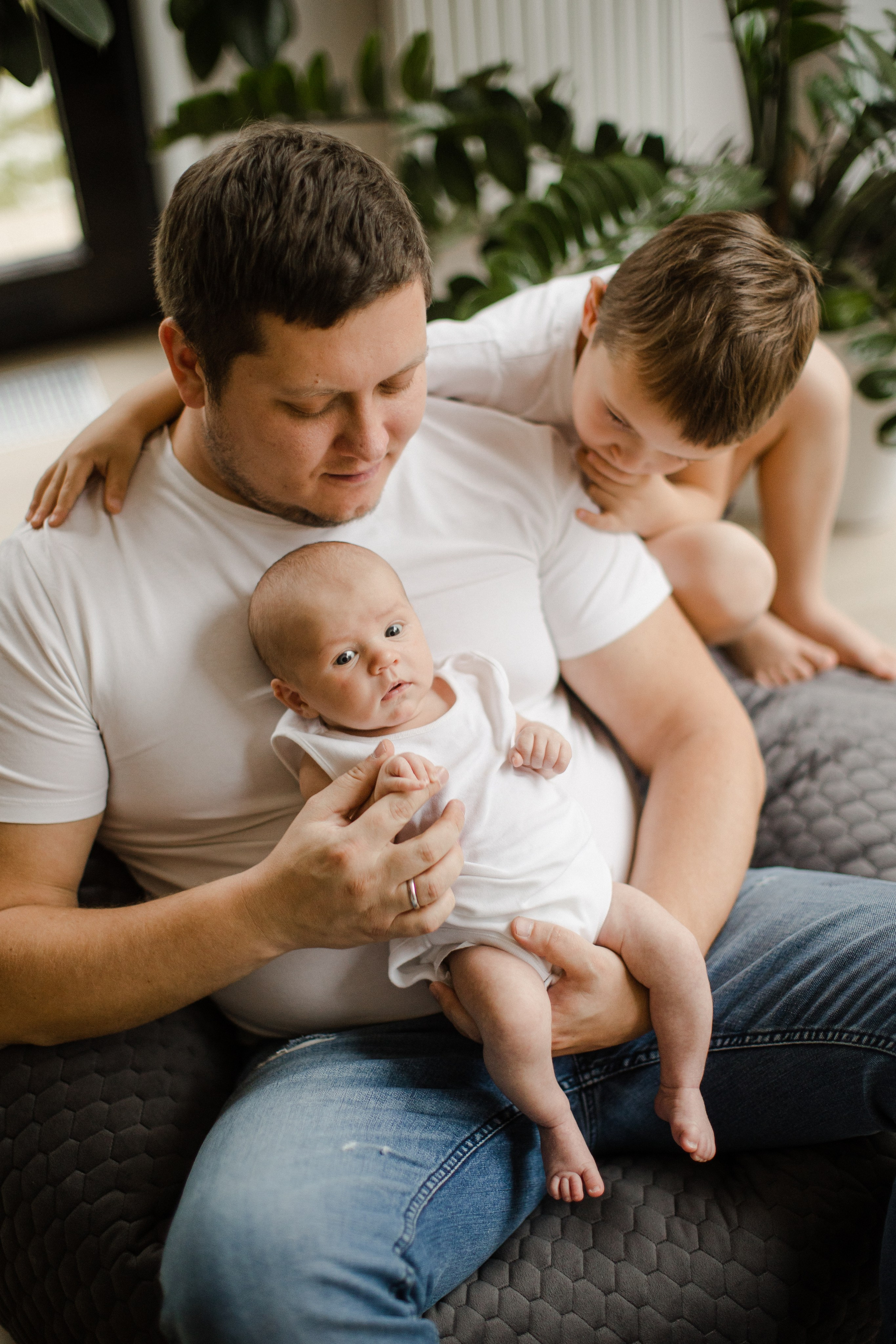 Рита с семьей. Семейный и детский фотограф в Москве Кузьмина Мария