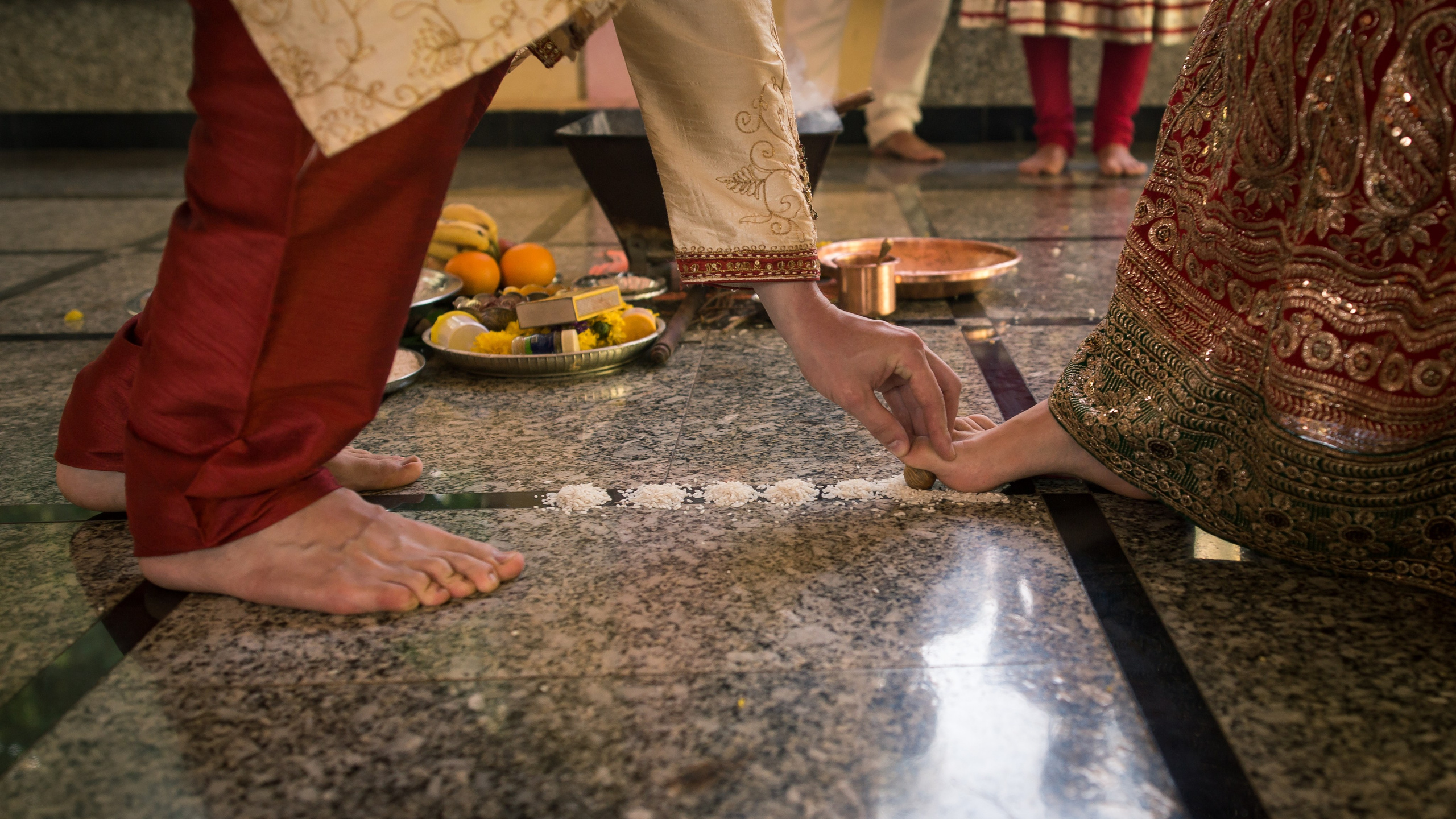 Церемония в индийском храме