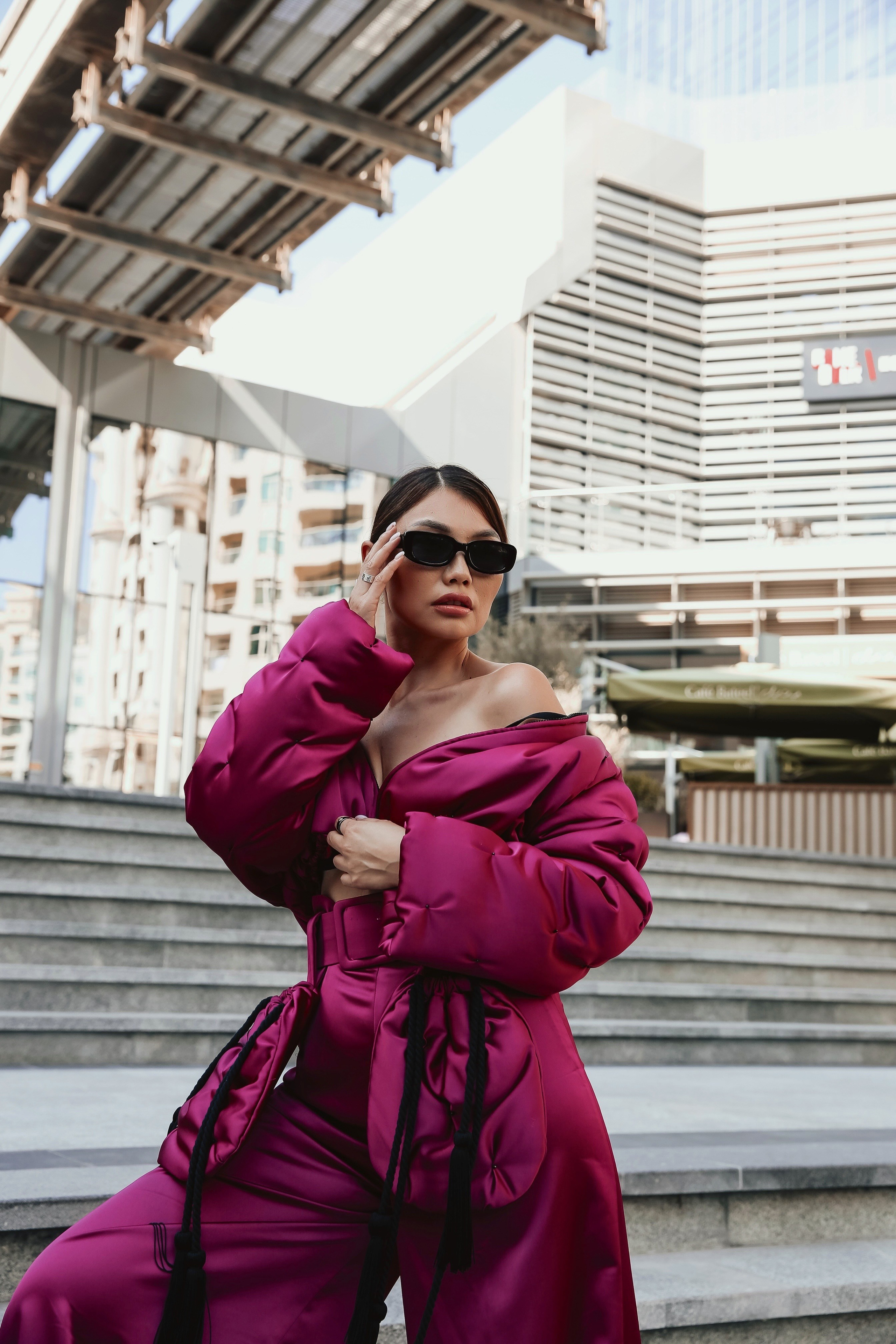 Сьемка одежды в Дубае для Бренда LEFFERS. Фотограф и видеограф Анна Домашенко