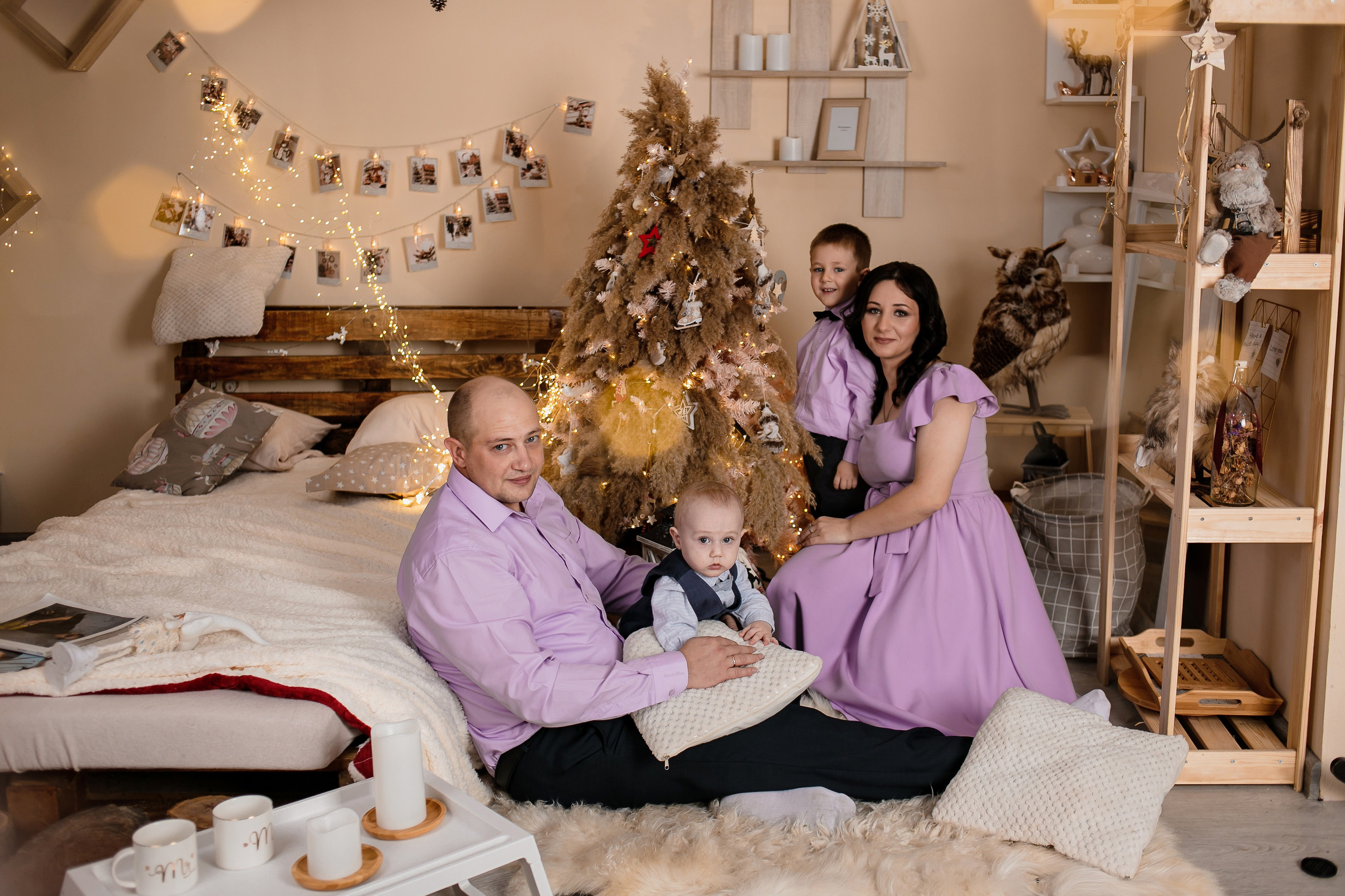 Марина с семьёй. Свадебный и семейный фотограф в Каспийске Алёна Нурмагомедова