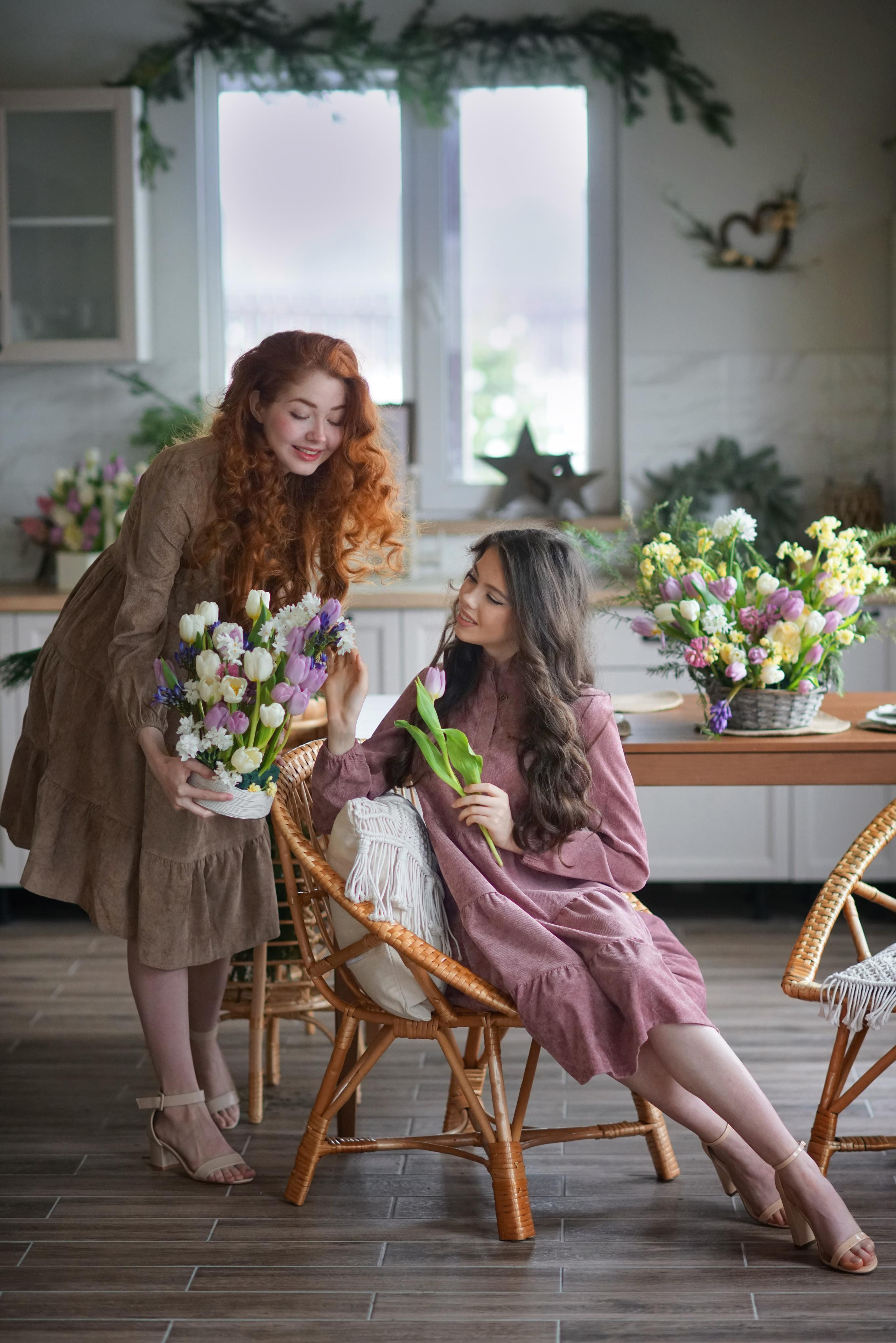 Цветочная история, Аня и Настя. Фотодача — загородный дом для съемок в Домодедово, Московская область