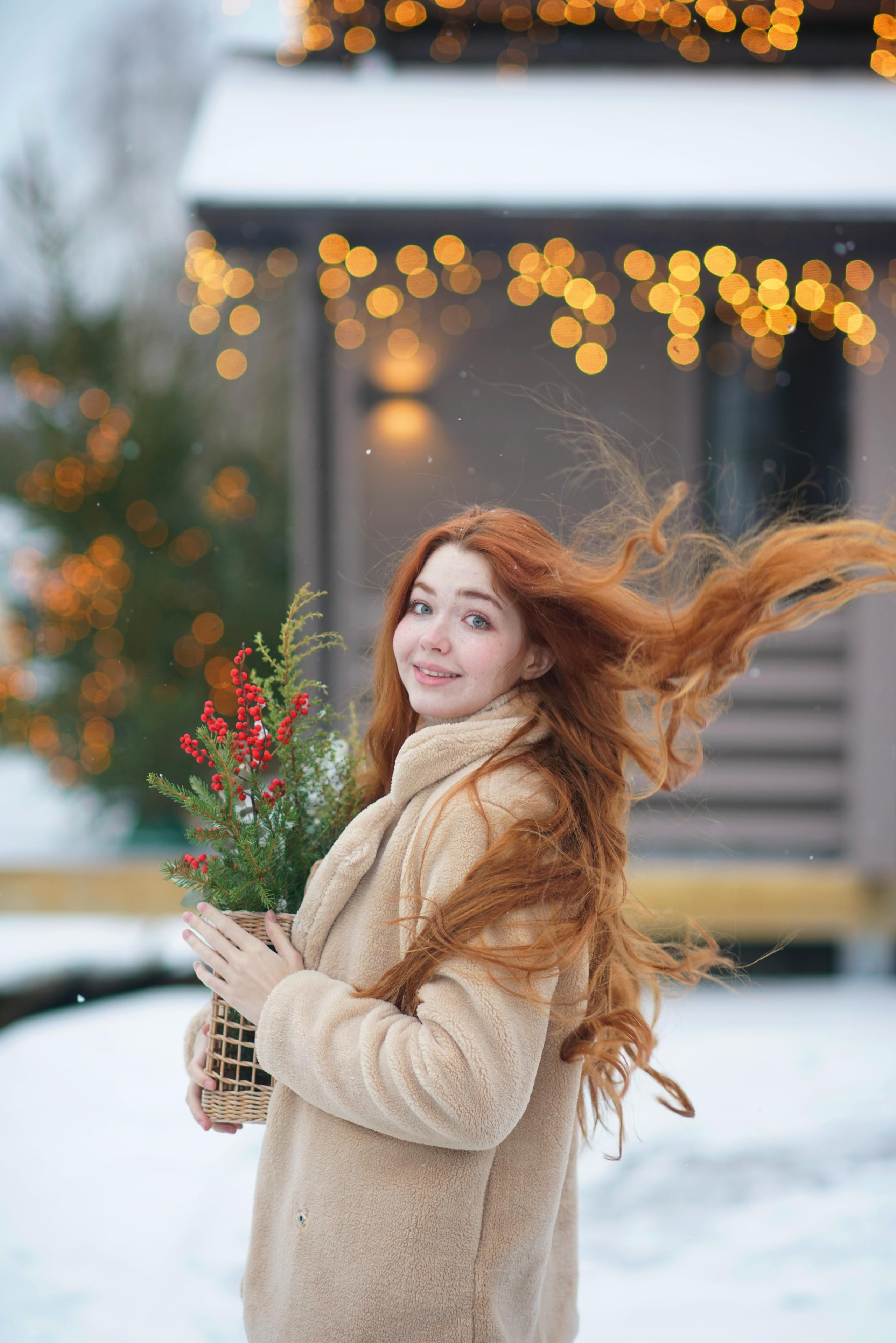 Фотосессия для Ани в загородном доме, женский портрет. Фотодача — загородный дом для съемок в Домодедово, Московская область