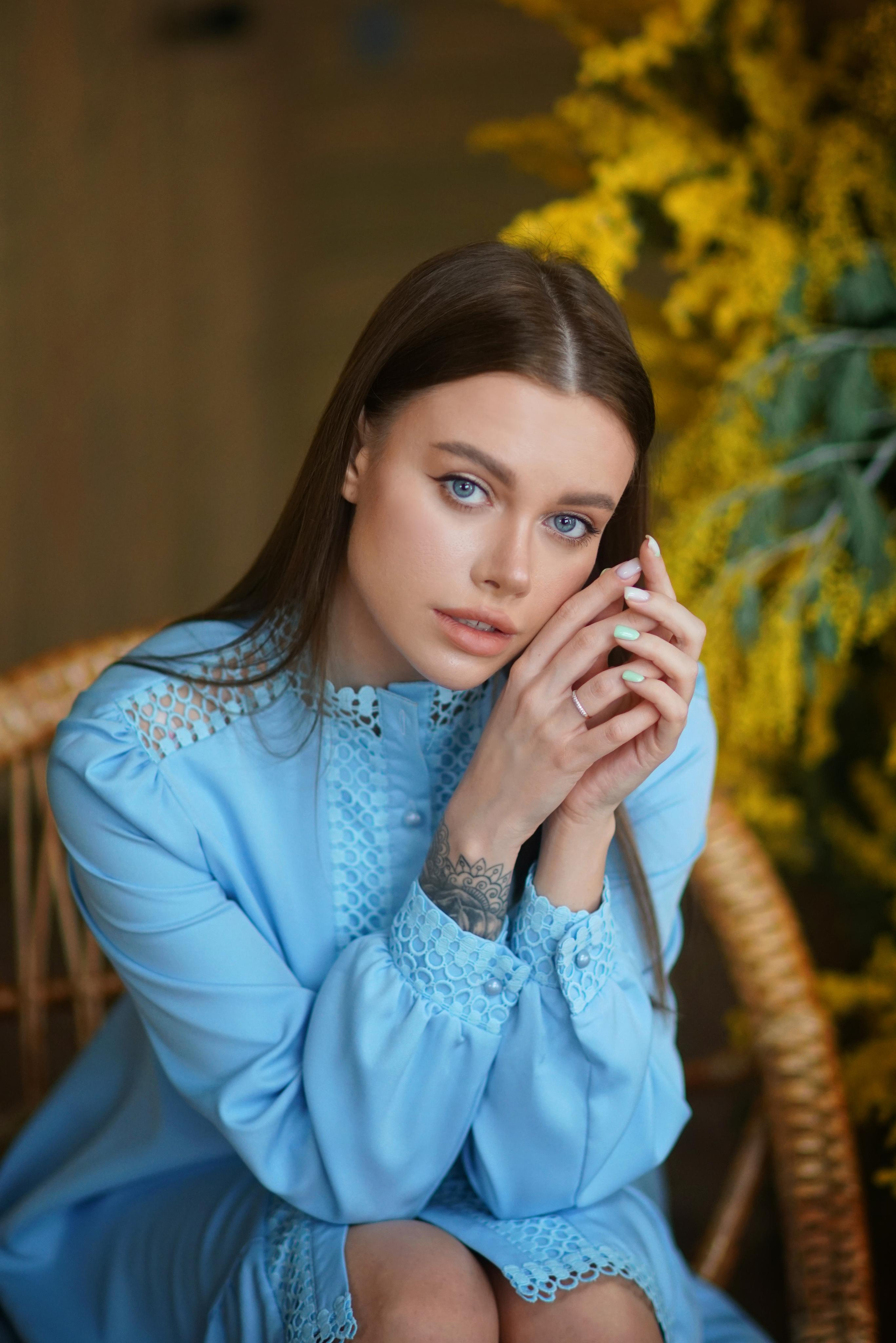 Мимоза, съемка для Даши. Фотодача — загородный дом для съемок в Домодедово, Московская область