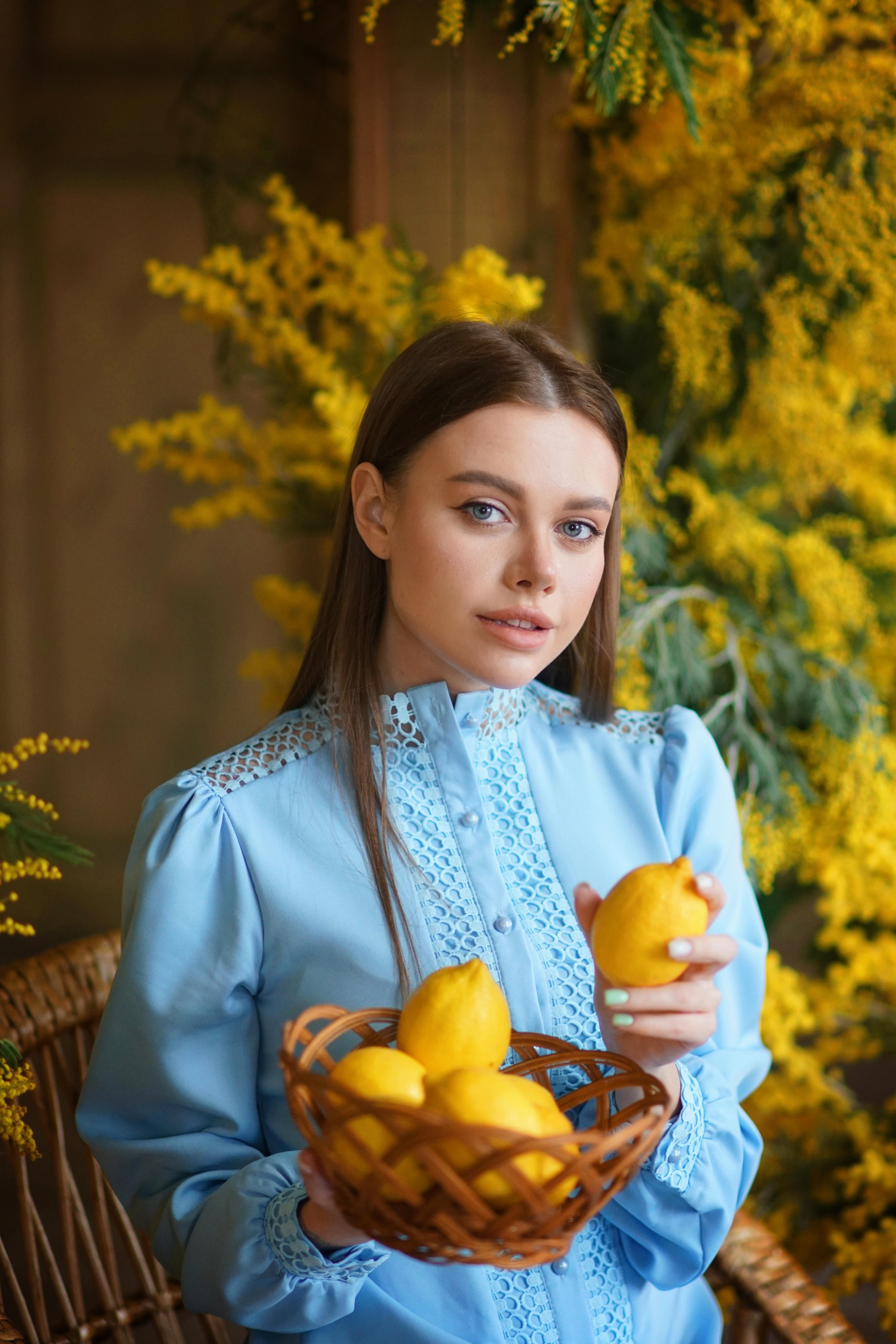 Мимоза, съемка для Даши. Фотодача — загородный дом для съемок в Домодедово, Московская область