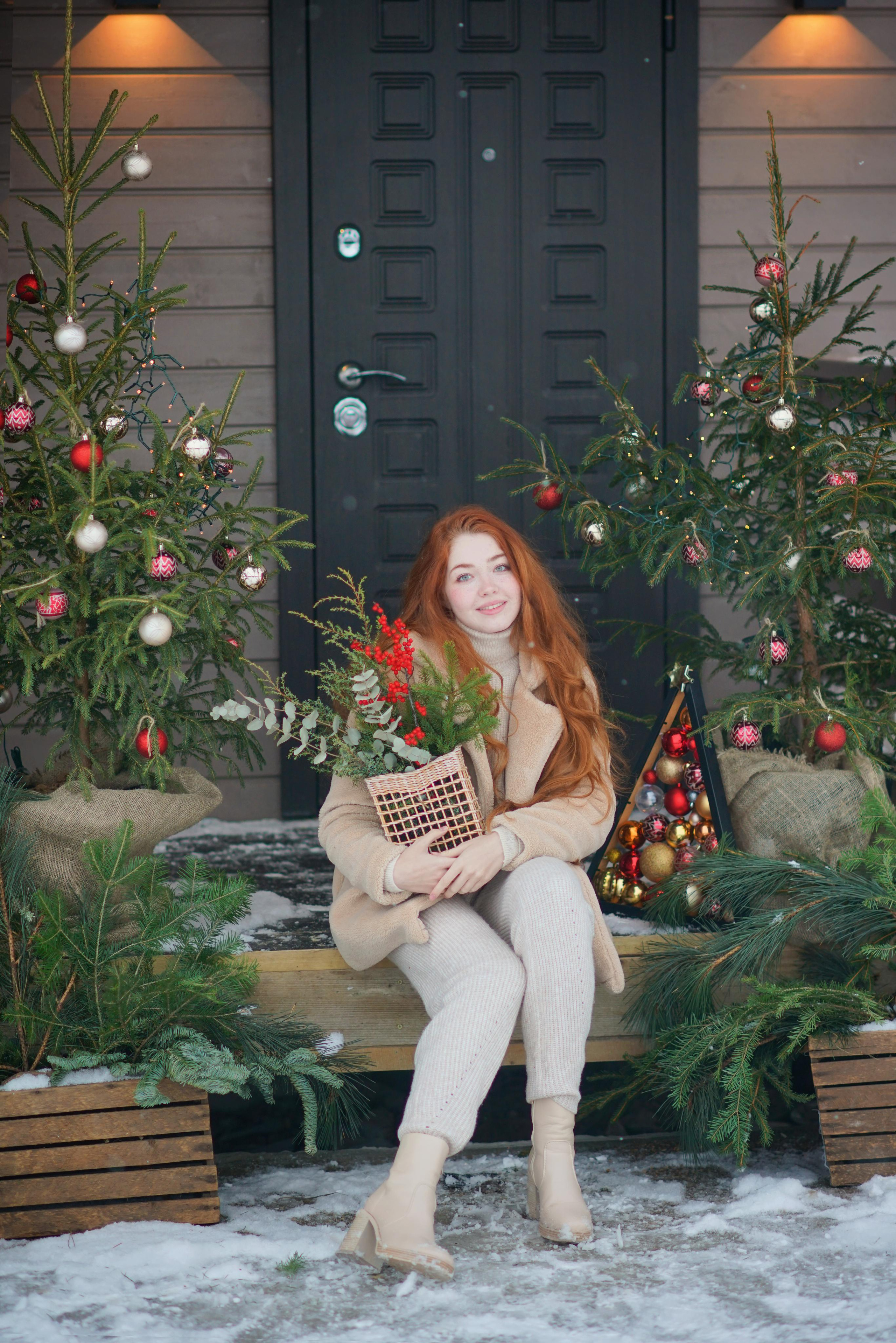 Фотосессия для Ани в загородном доме, женский портрет. Фотодача — загородный дом для съемок в Домодедово, Московская область