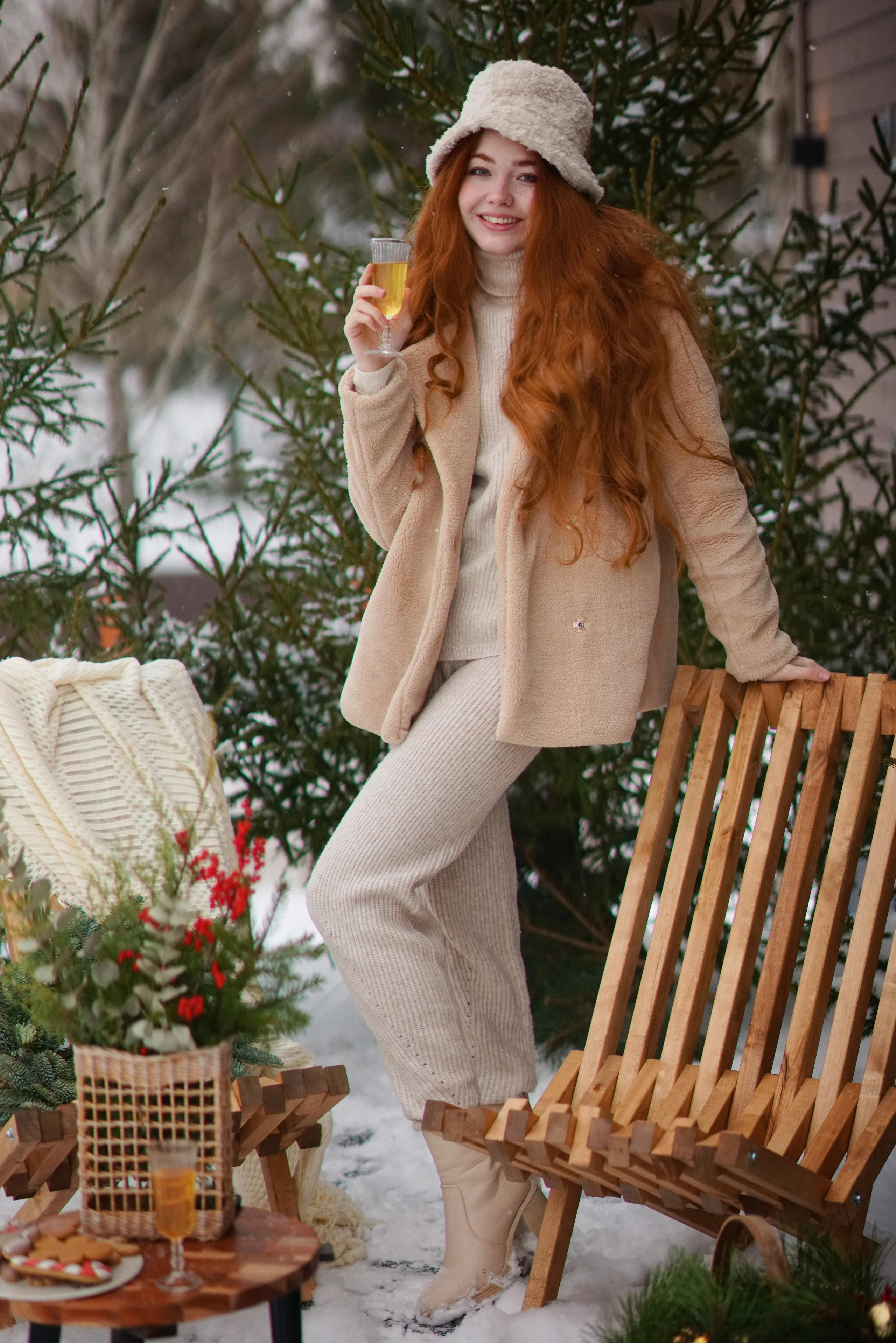 Фотосессия для Ани в загородном доме, женский портрет. Фотодача — загородный дом для съемок в Домодедово, Московская область