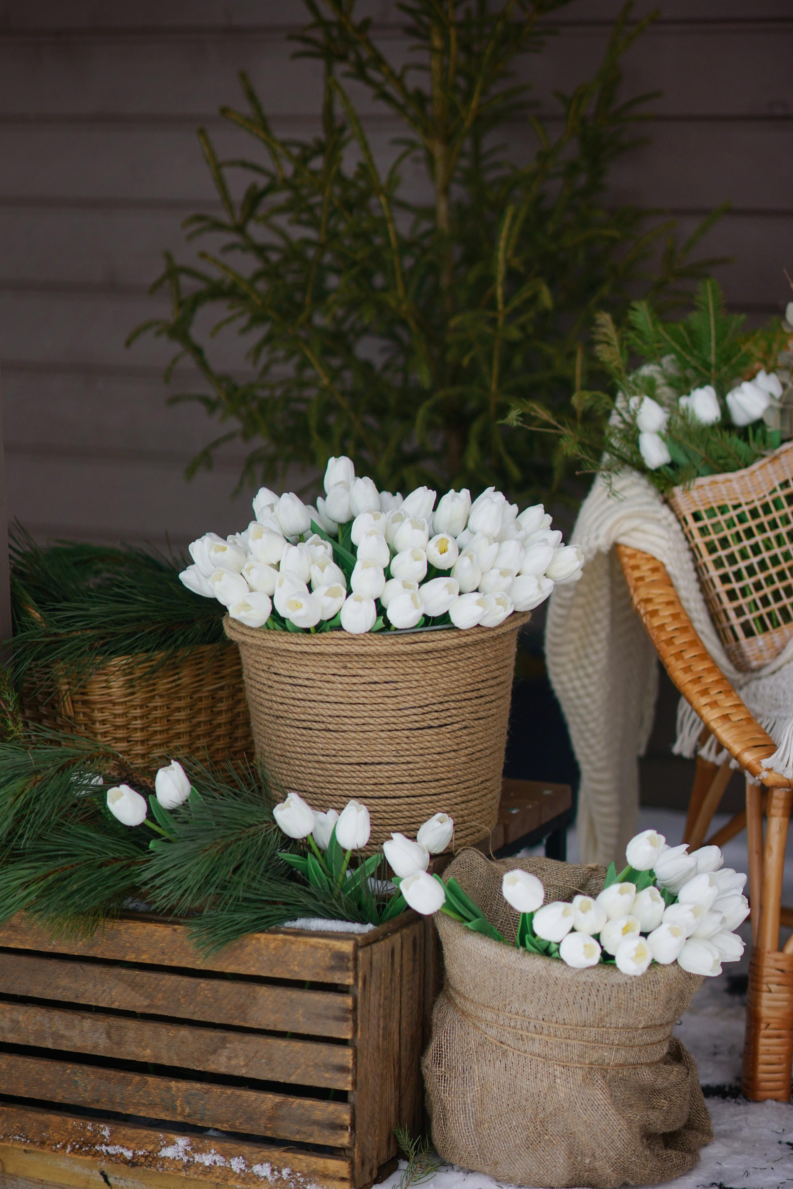 Веранда и тюльпаны. Фотодача — загородный дом для съемок в Домодедово, Московская область