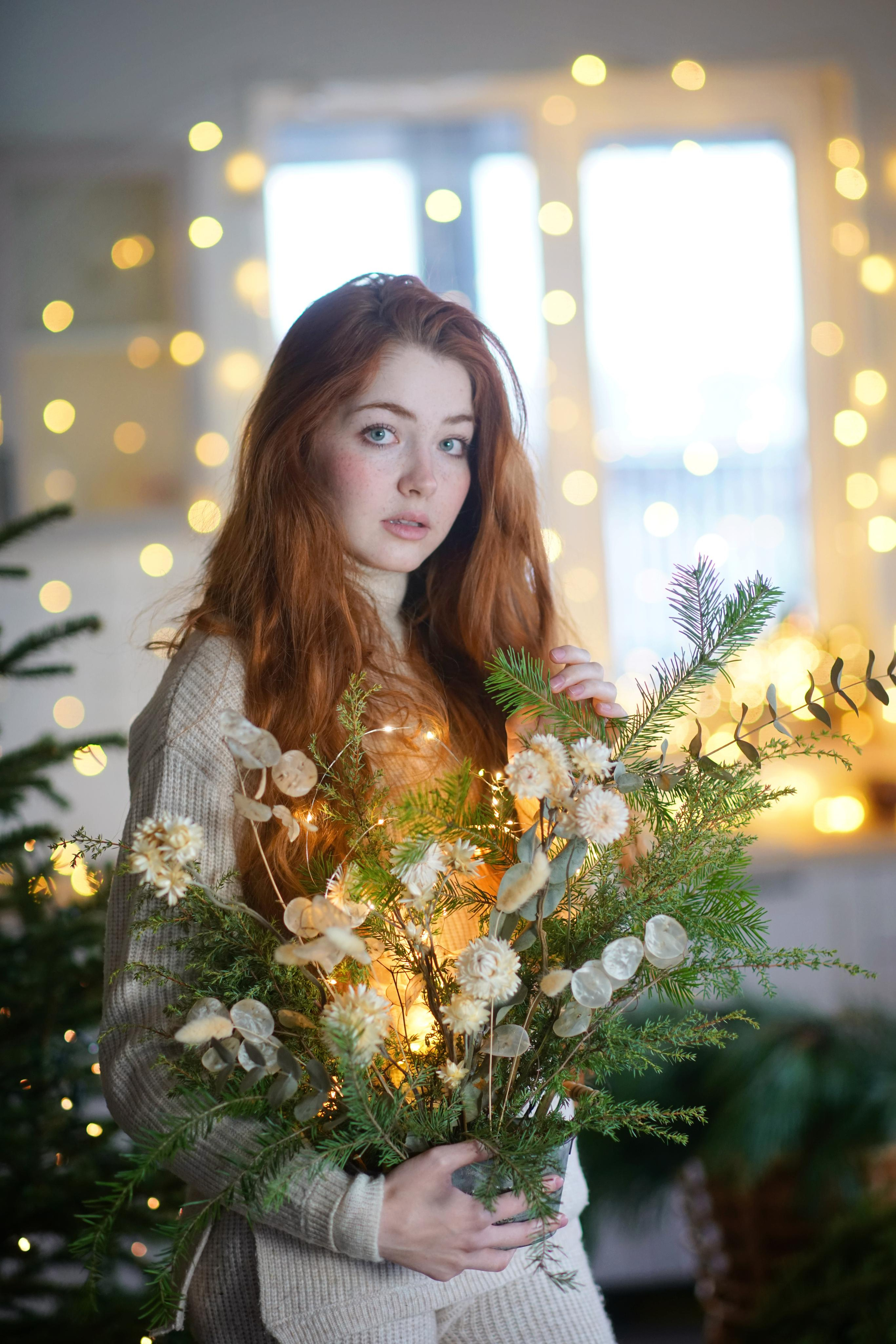 Фотосессия для Ани в загородном доме, женский портрет. Фотодача — загородный дом для съемок в Домодедово, Московская область