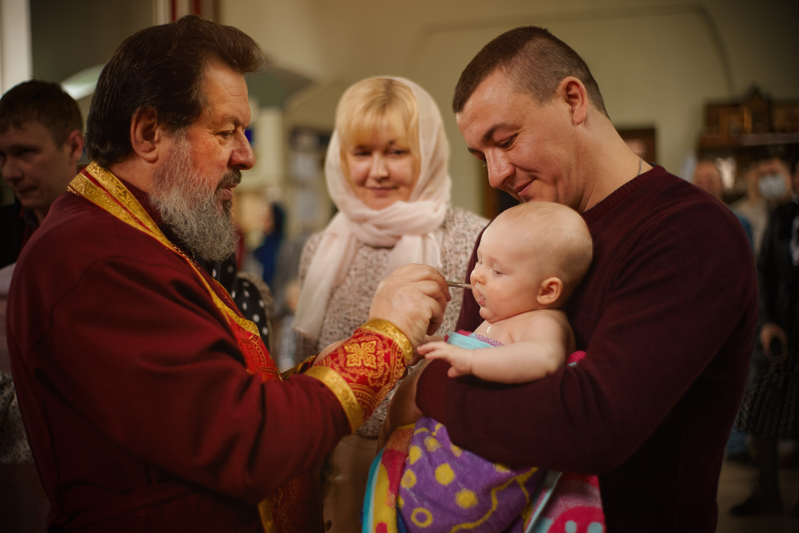 Крещение. Фотограф анималист в Москве Майорова Евгения