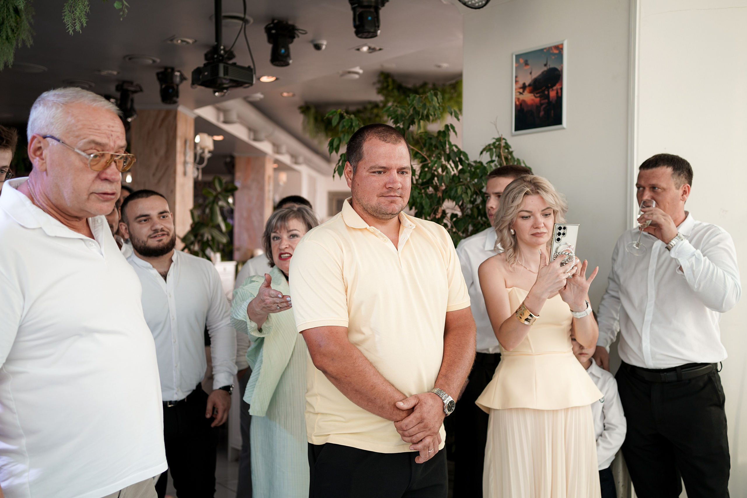 Банкет в ресторане «Европа». Свадебный фотограф в Ростове-на-Дону. Таинство Крещения и Венчания, семейные фотосессии. Алёна Чёботова