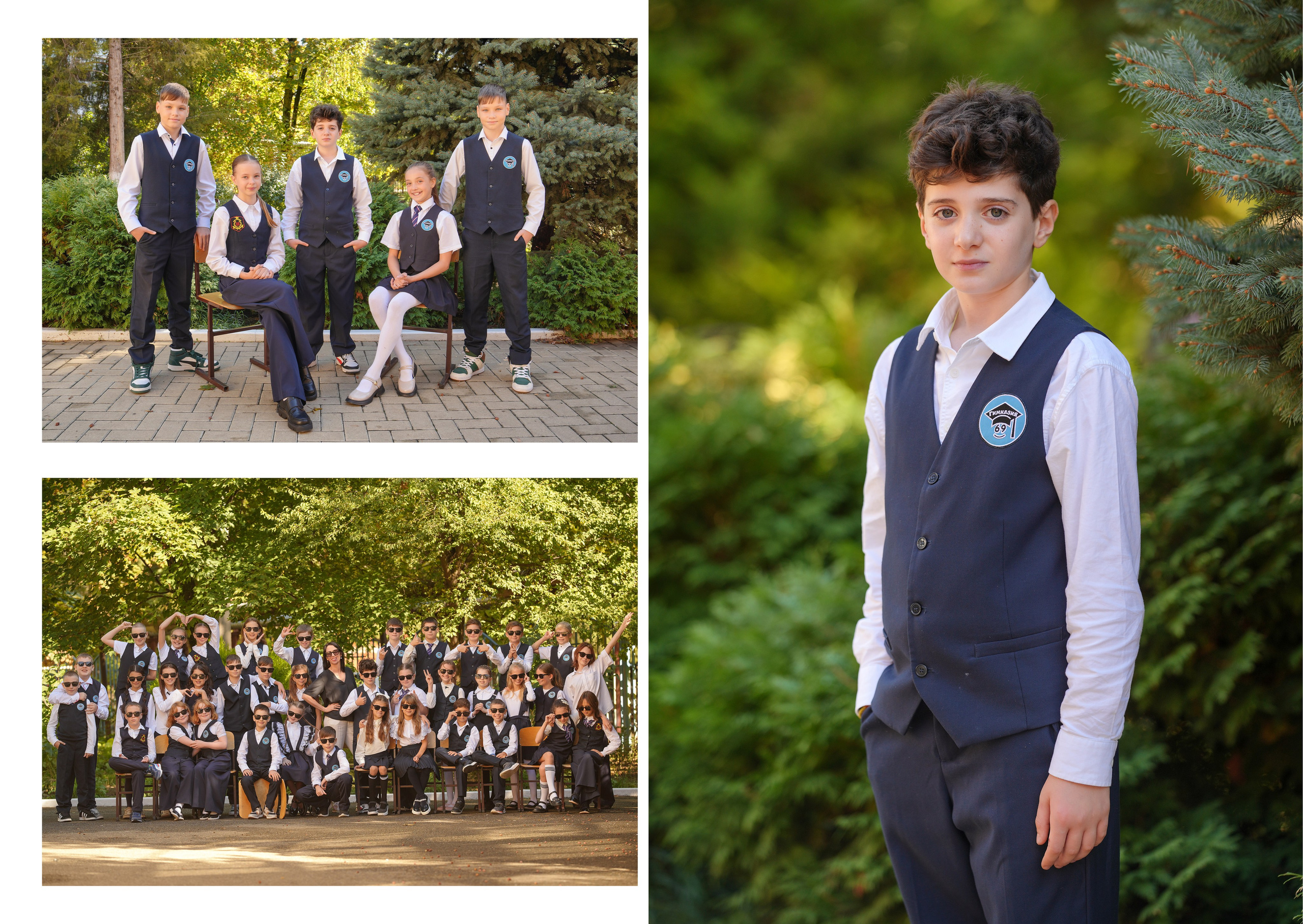 ГИМНАЗИЯ 69 4 Д. Красивый выпускной альбом в Краснодаре