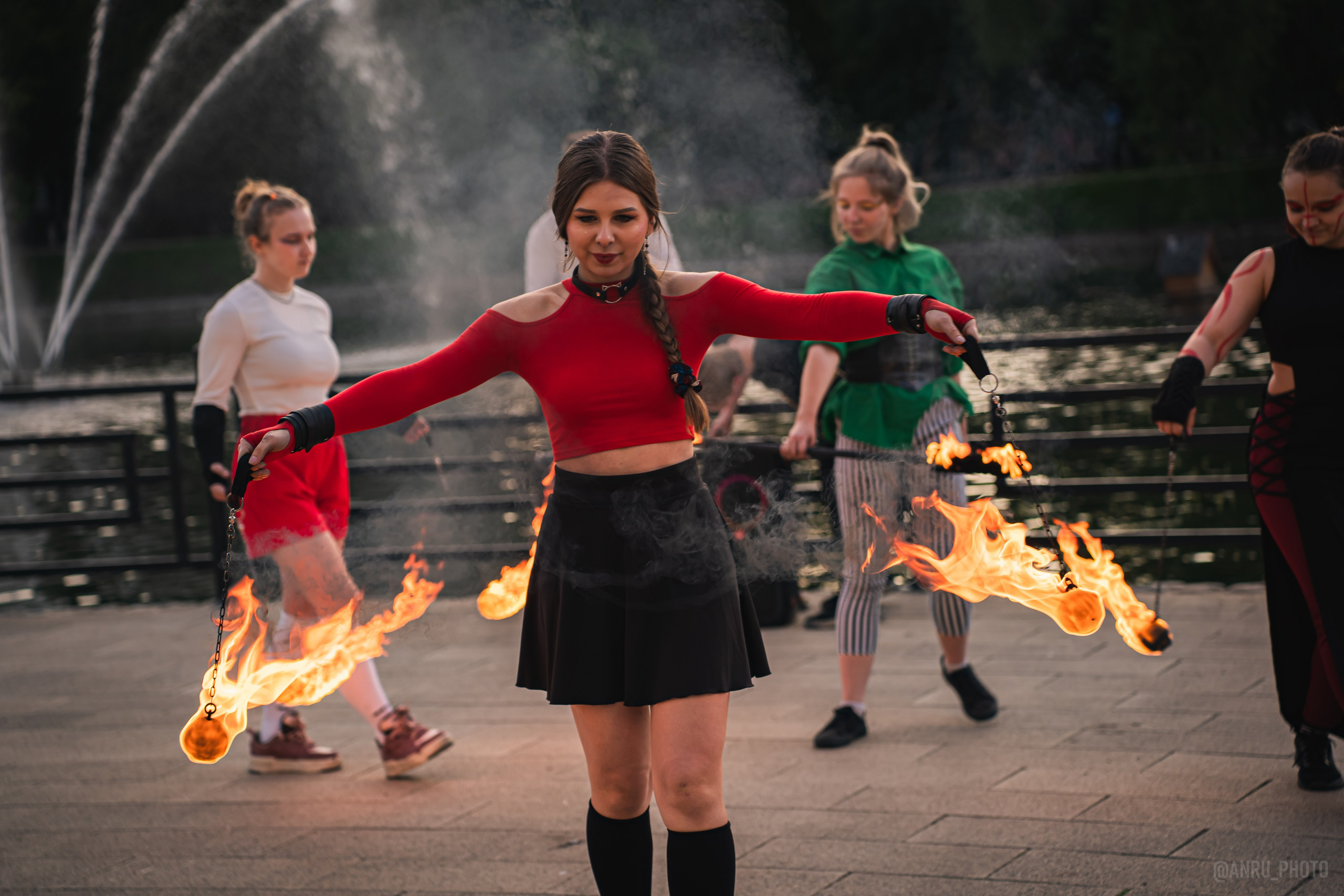 «FIRE FAMILY» Фаершоу. Репортажный фотограф Анастасия Рубцова