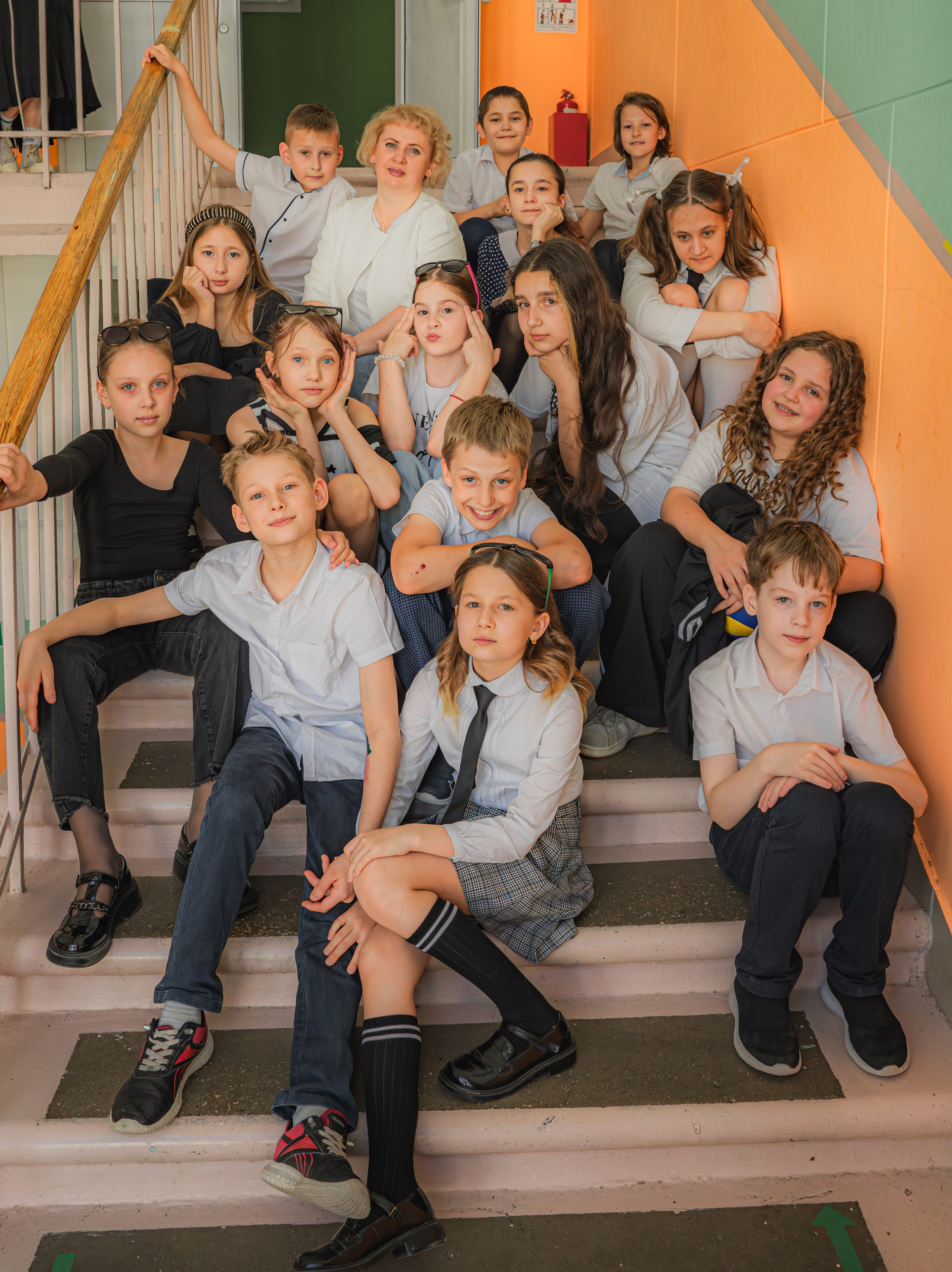 Школьная фотосессия. Репортажный фотограф Анастасия Рубцова