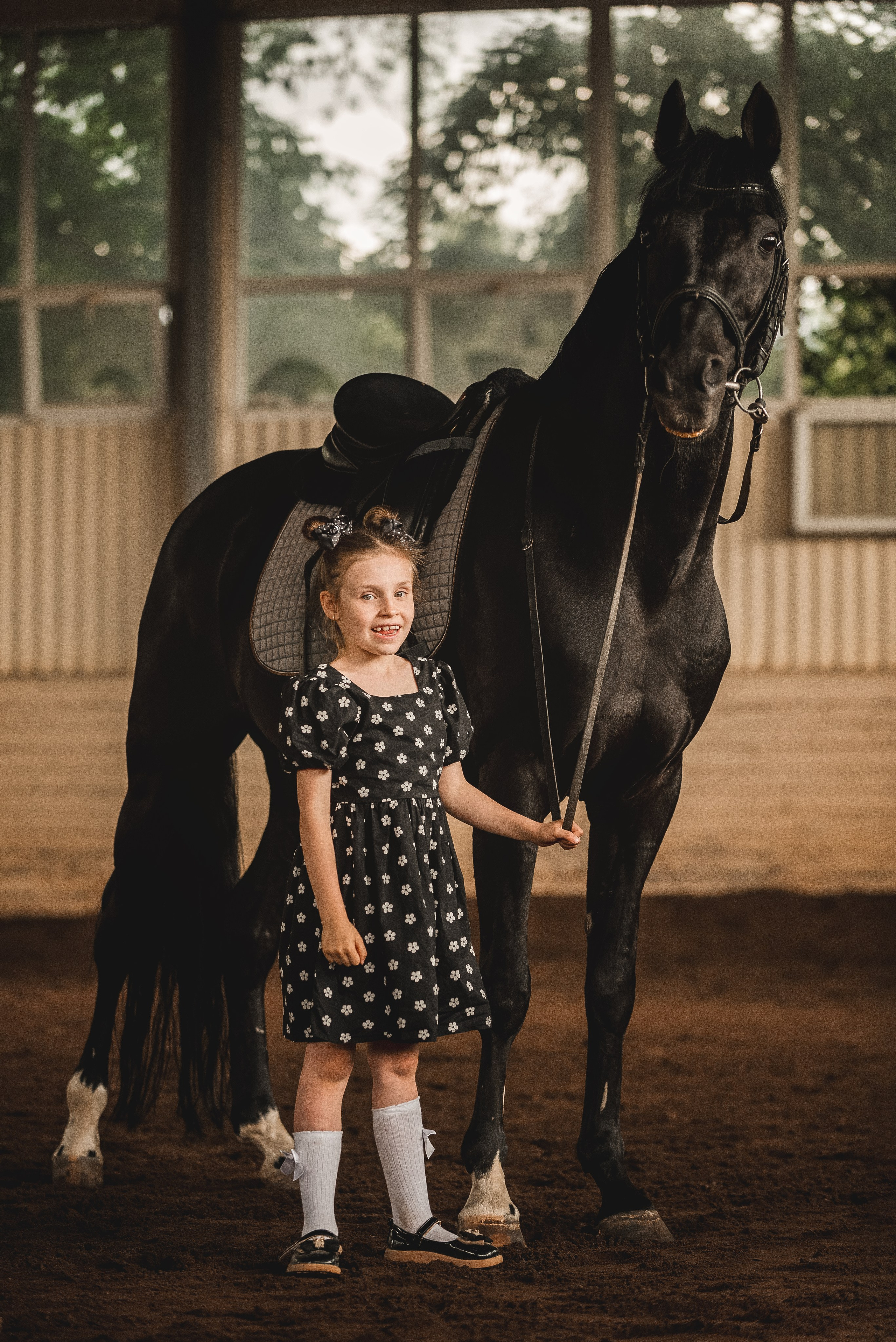 Нано-фотосессия Арины и Доватора. Конный фотограф Куракина Дарья • Фотосессии с лошадьми
