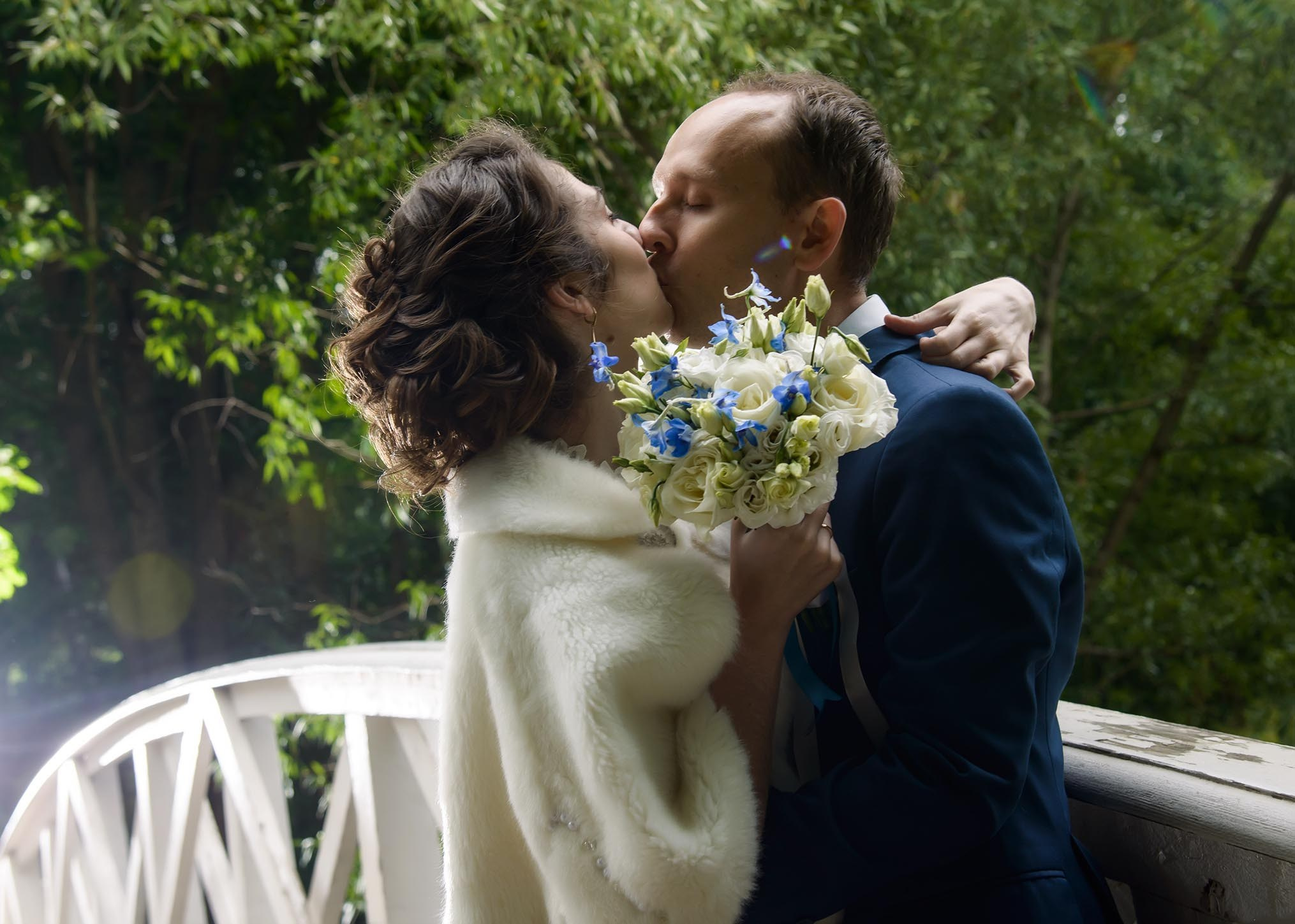 Прогулка в Остафьево, Андрей и Сабина. Фотограф Москва