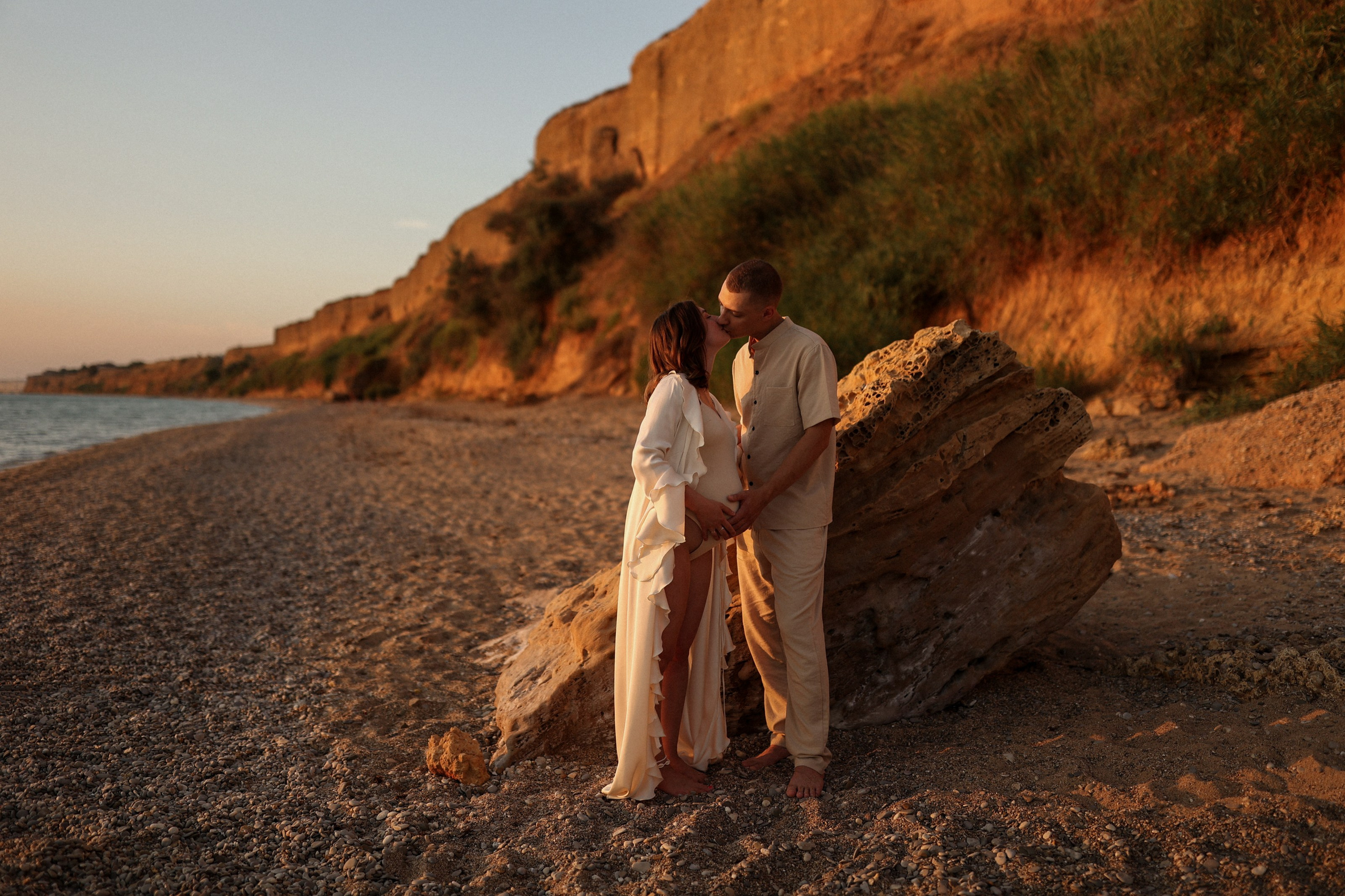 Беременность на закате. Фотограф в Севастополе и Крыму Артем Волобуев