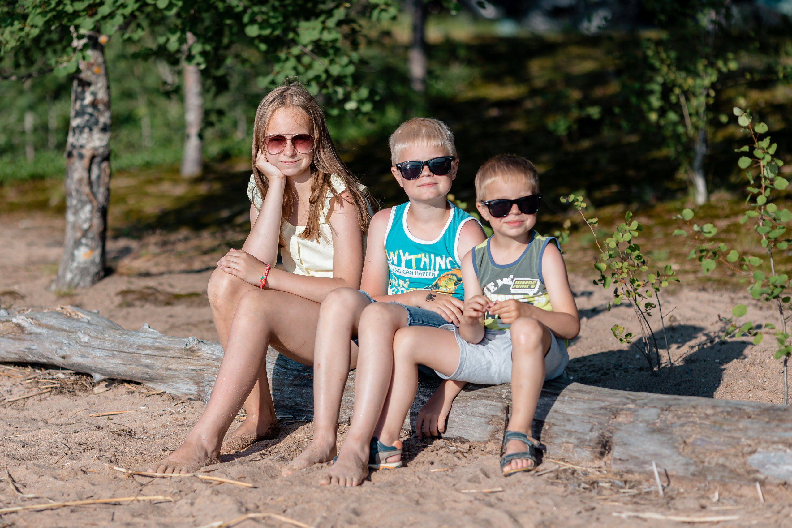 Семейная фотосессия на закате. Ирина Носова - семейный и детский фотограф