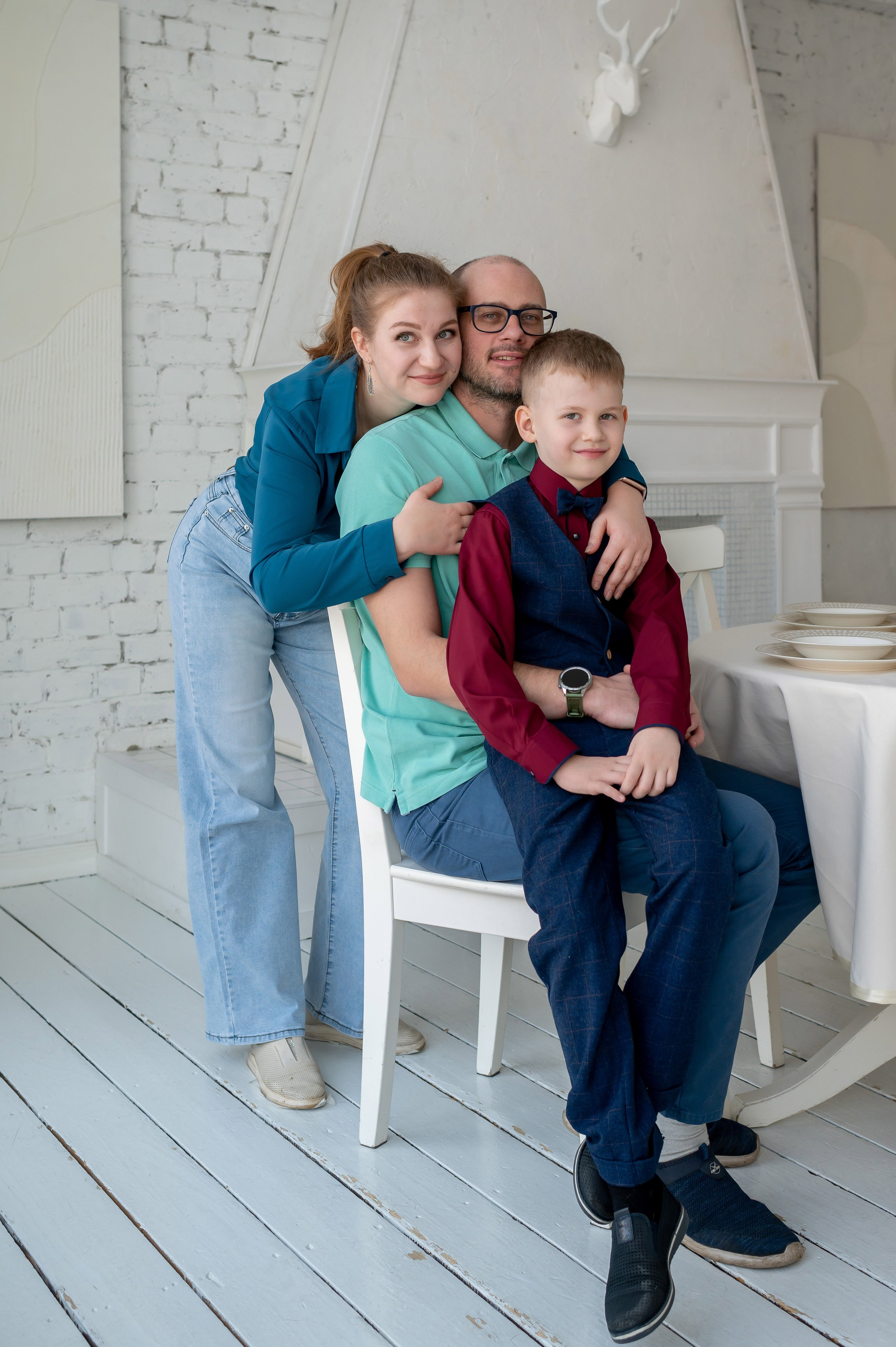 Максим, Катя, Витя и Лёня. Портретный, семейный и свадебный фотограф в Санкт-Петербурге и в Пушкине Ширяев Денис