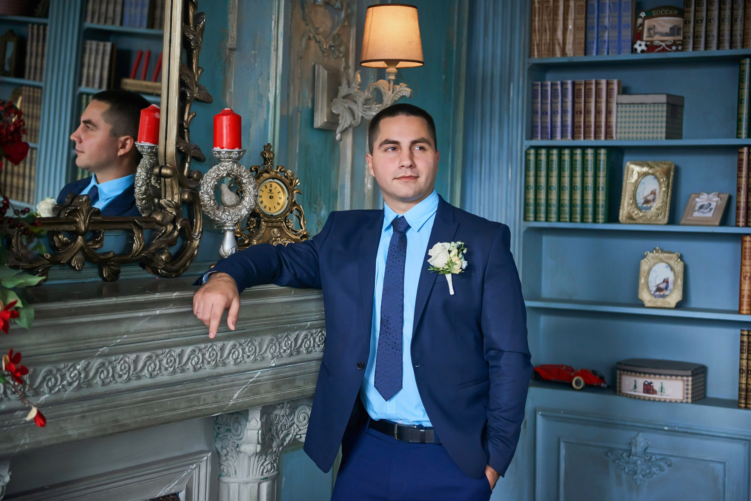 Свадебная фотосессия в студии. Портретный, семейный и свадебный фотограф в Санкт-Петербурге и в Пушкине Ширяев Денис