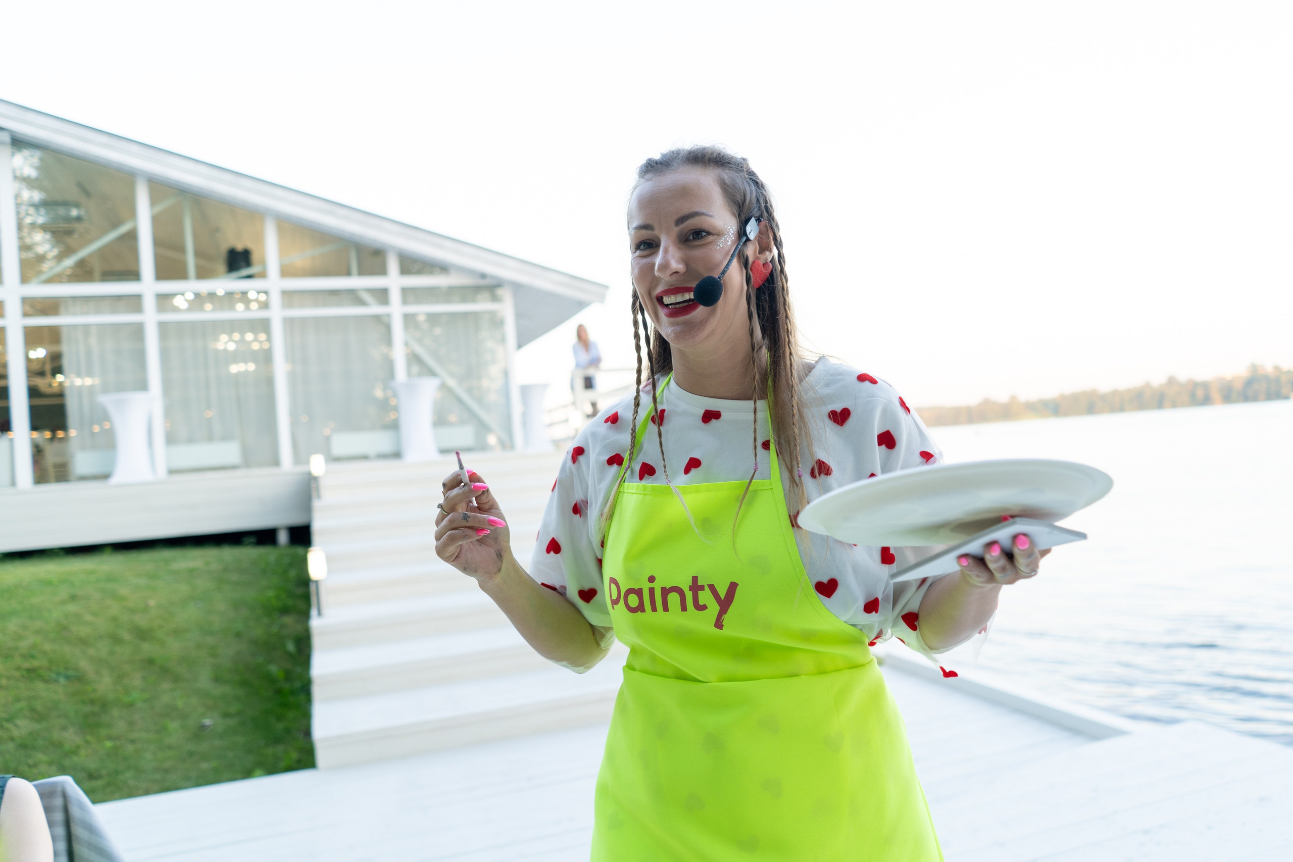 Репортажная съёмка мастер-класса по рисованию. Фотограф Елизавета Потешкина