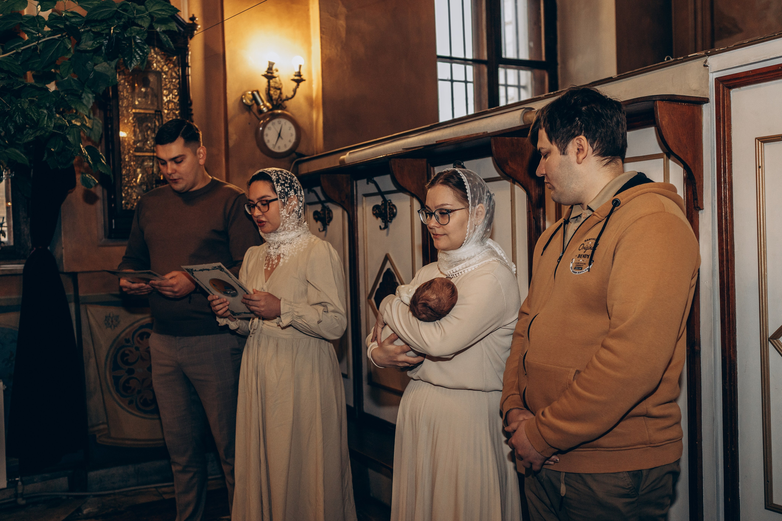 Крещение в Храме Воскресения Словущего в Даниловской Слободе. Главная