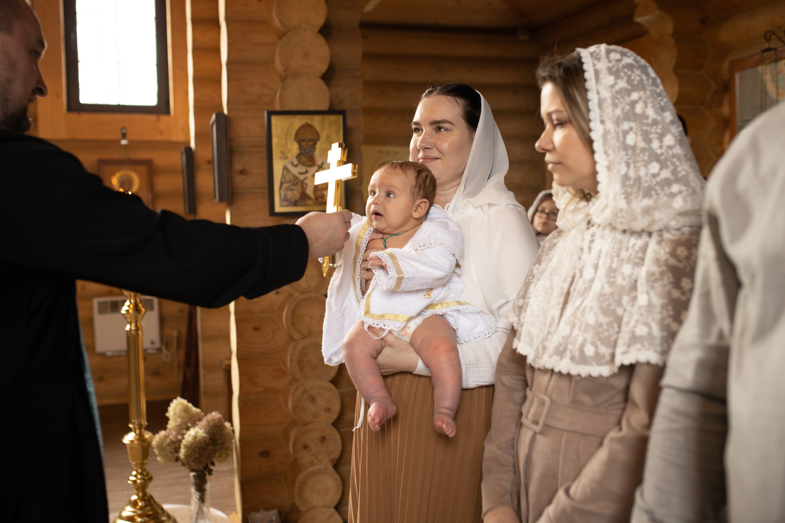 Таинство крещения Марка. Фотограф в Железнодорожном и Балашихе