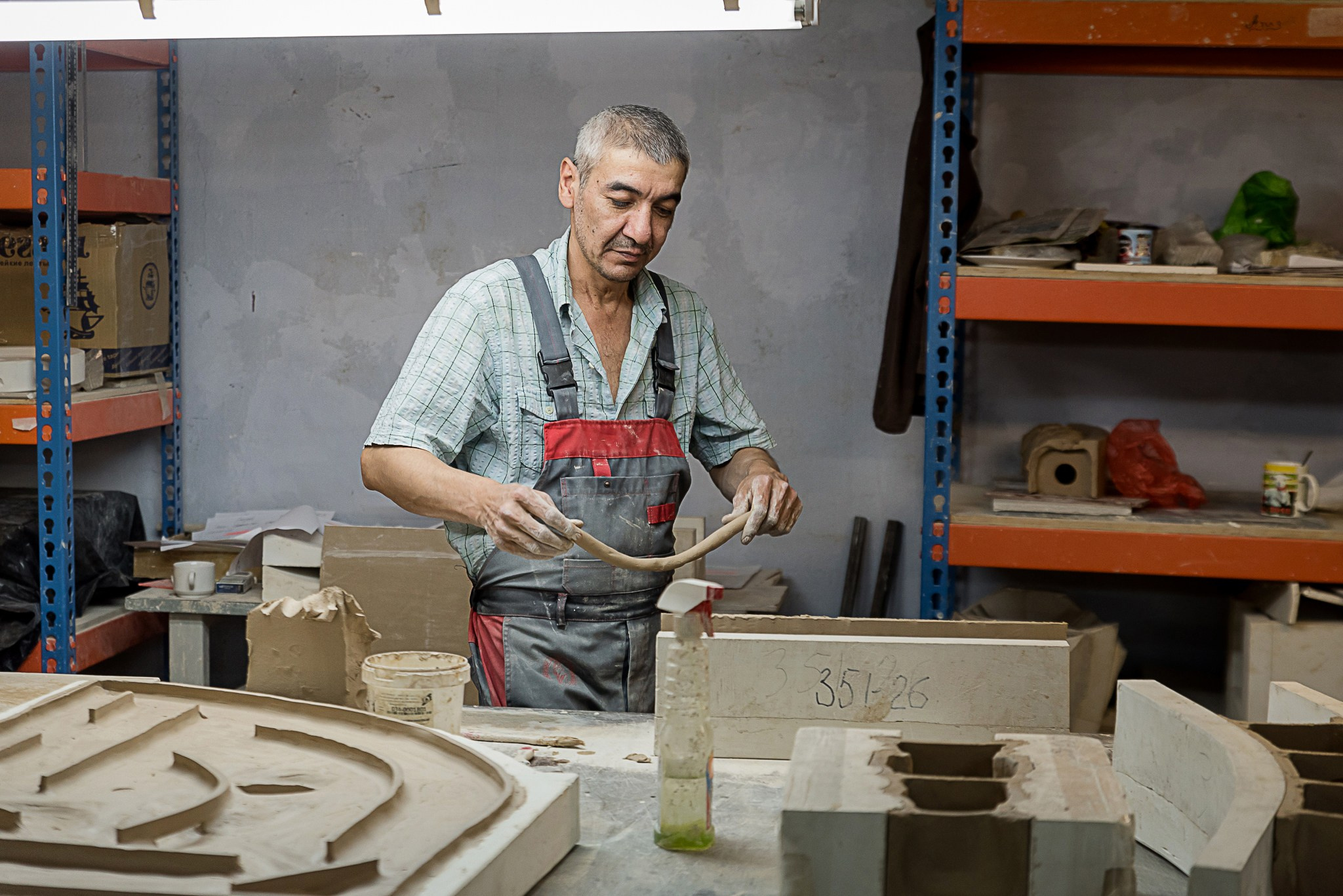 Экскурсия в цех по производству керамики. Свадебный и семейный фотограф из Санкт-Петербурга Климов Анатолий