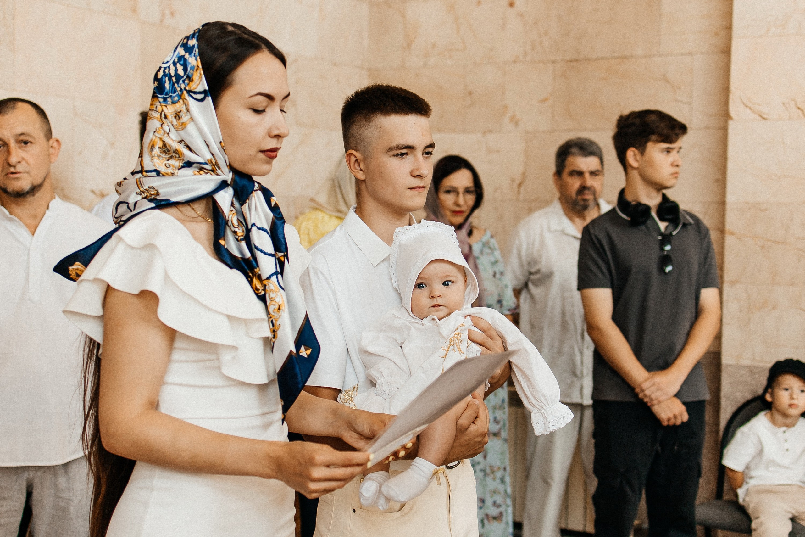 Таинство крещения. Семейный фотограф в Самаре Елена Ефимова