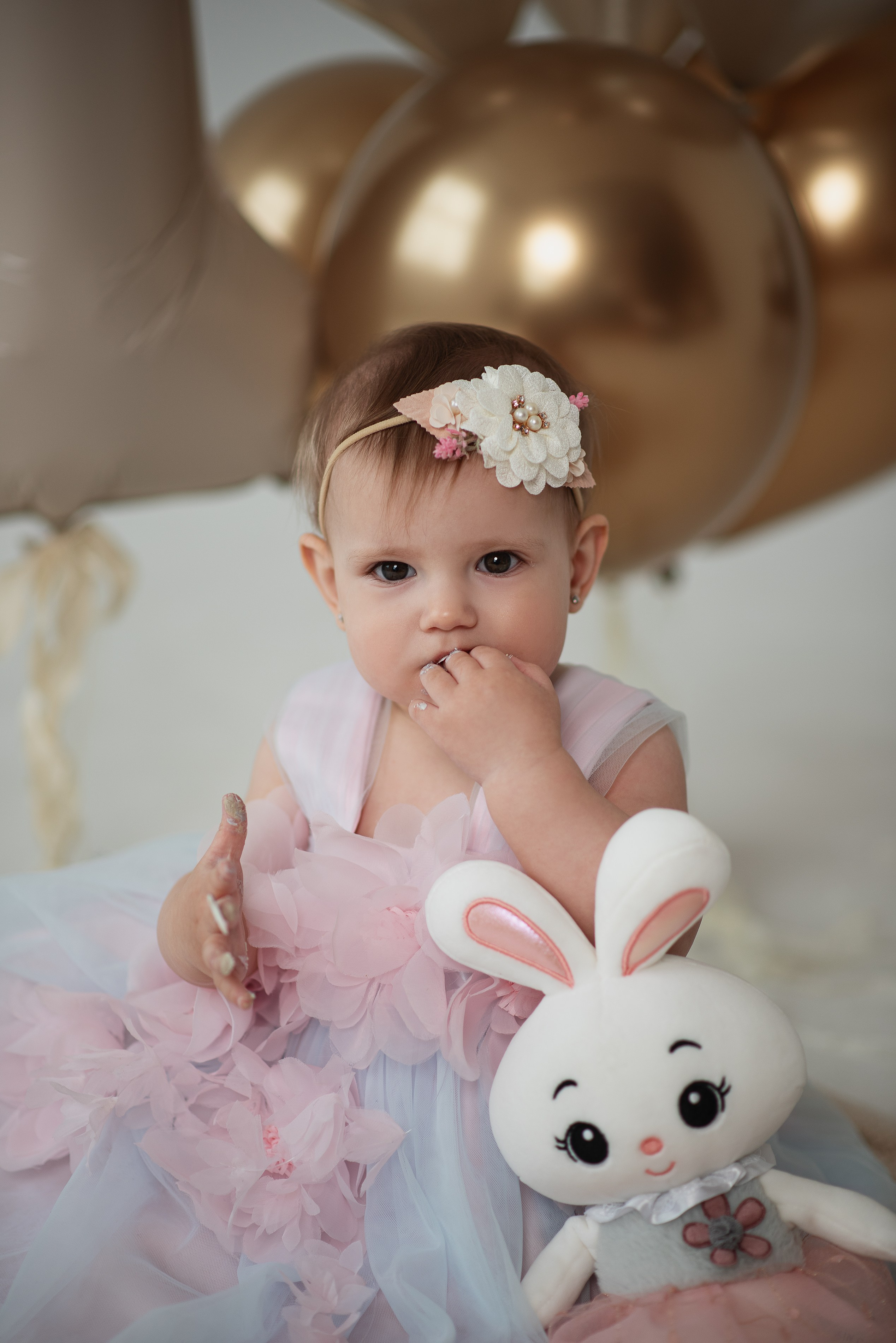 Фотосессия годика Алина. Семейный фотограф в Южно-Сахалинске Анастасия Лимарева