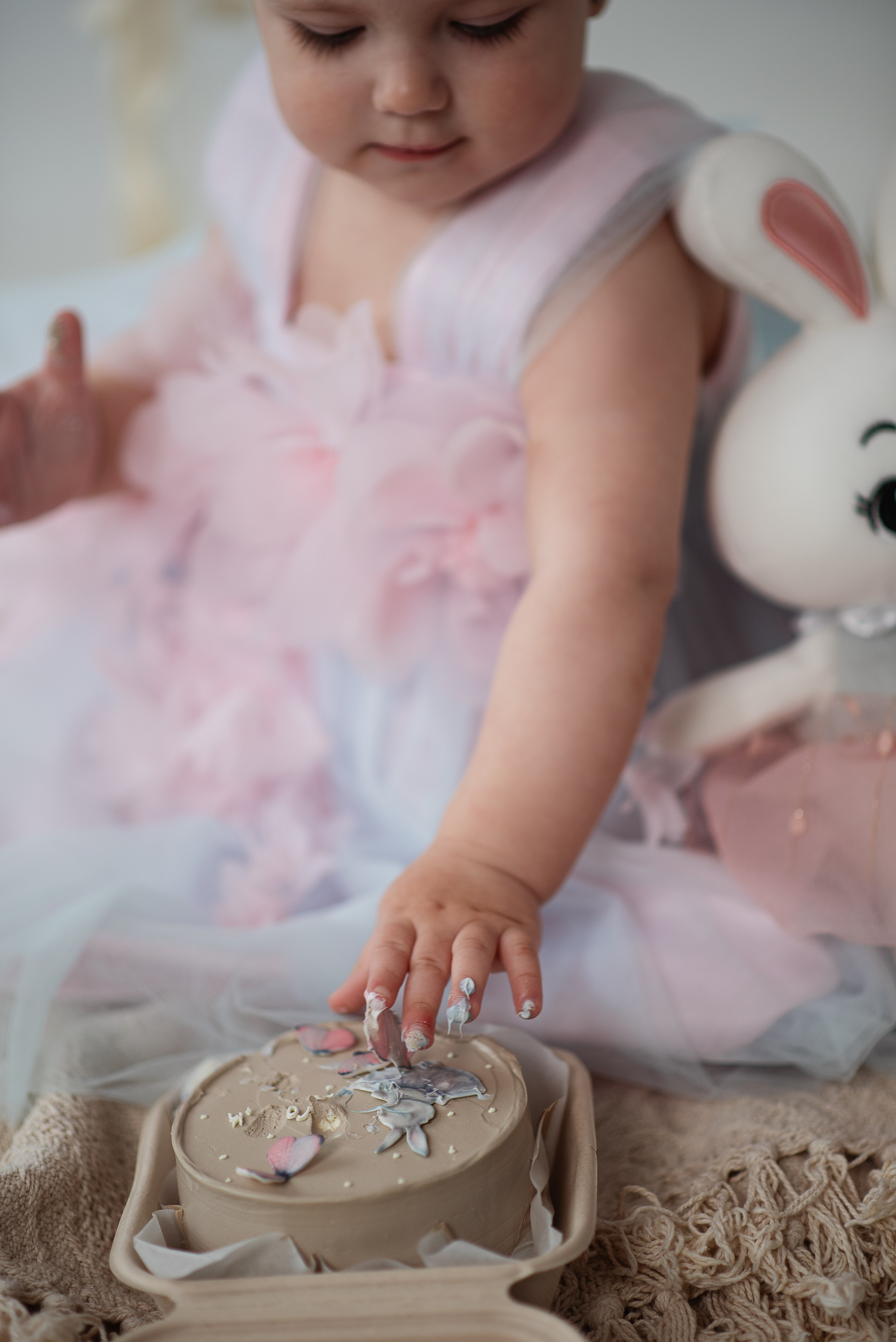 Фотосессия годика Алина. Семейный фотограф в Южно-Сахалинске Анастасия Лимарева