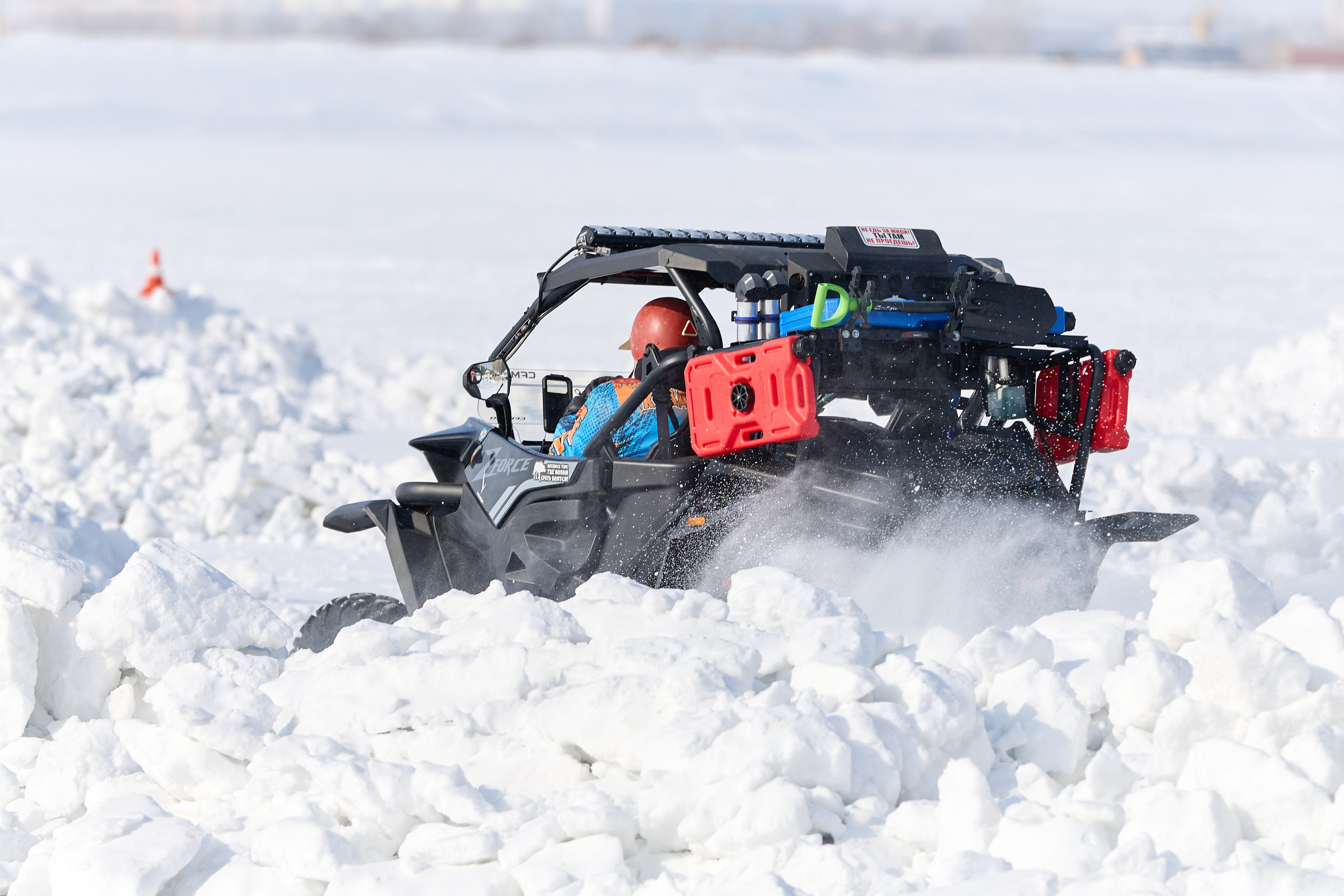 Топим Лёд — 2026. Соревнования на квадроциклах. Фотограф в Новосибирске Алена Скокова