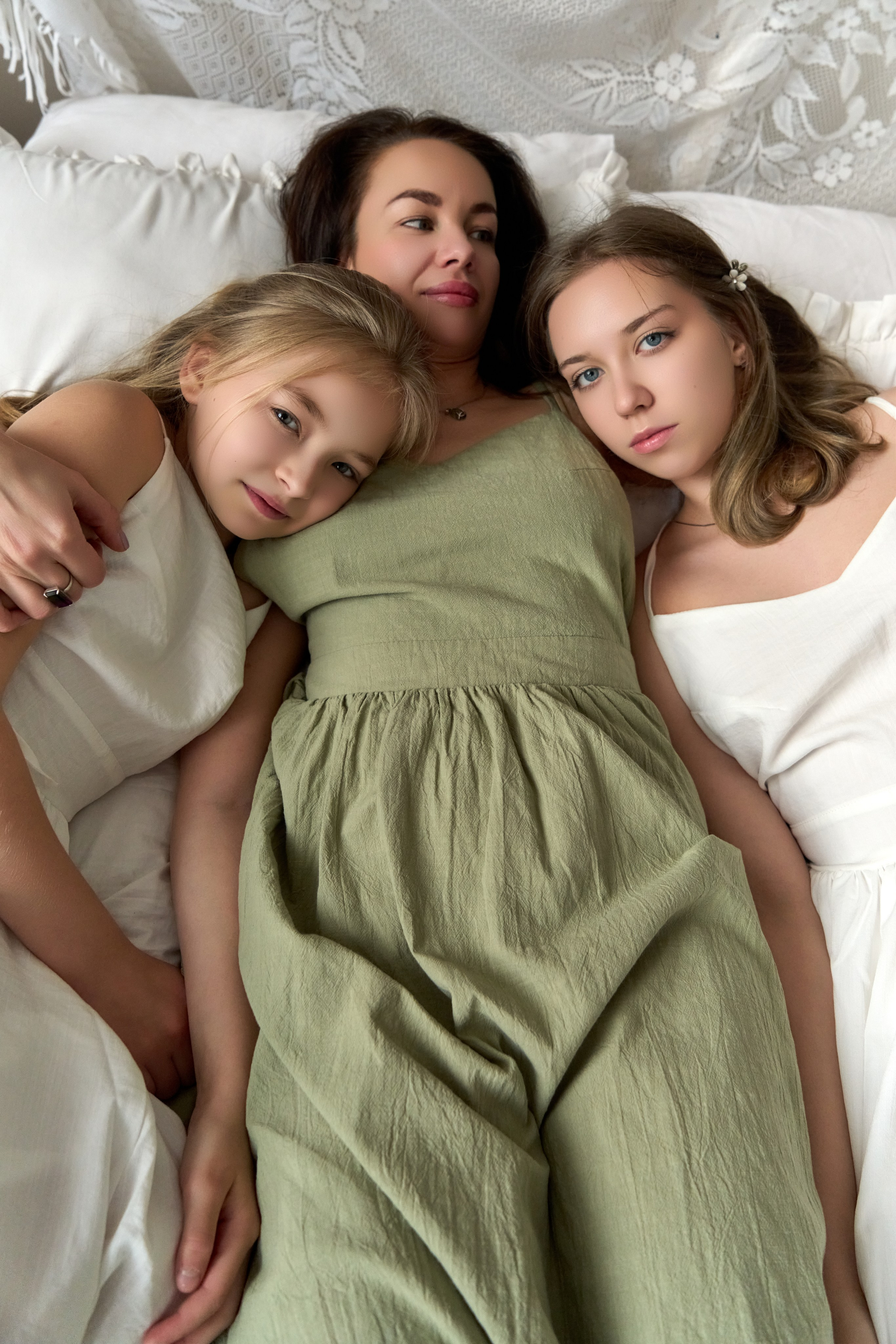 Семейная съемка в гортензиях. Фотограф в Краснодаре Татьяна Вижевитова