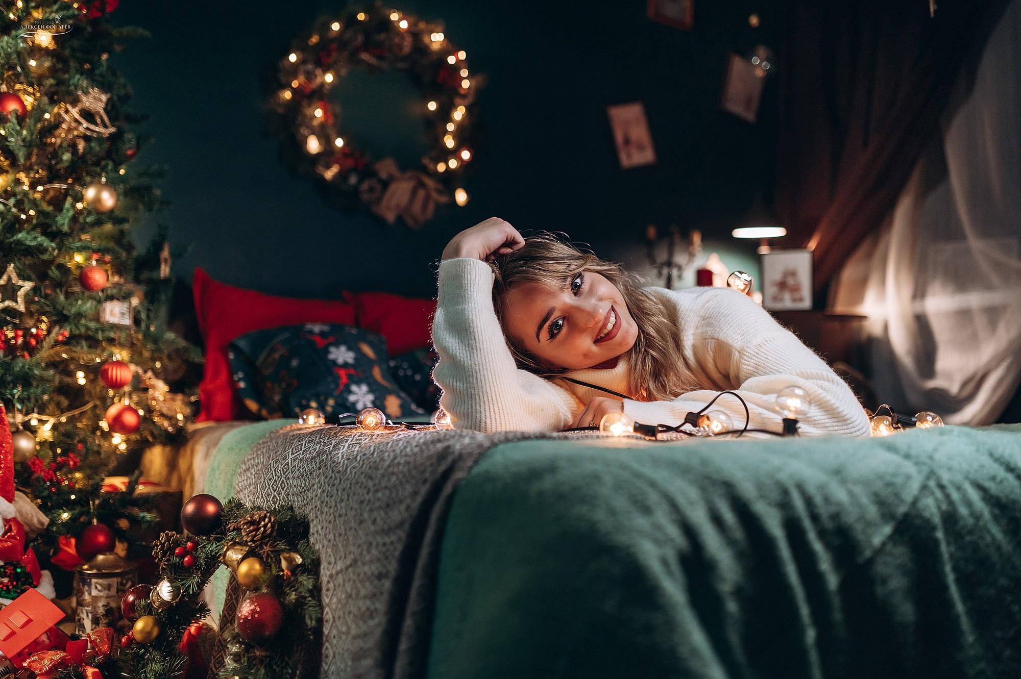 Новогодняя фотостудия в Дубне Кимрах Талдоме. Свадебный фотограф в Дубне Алексей Фонарёв