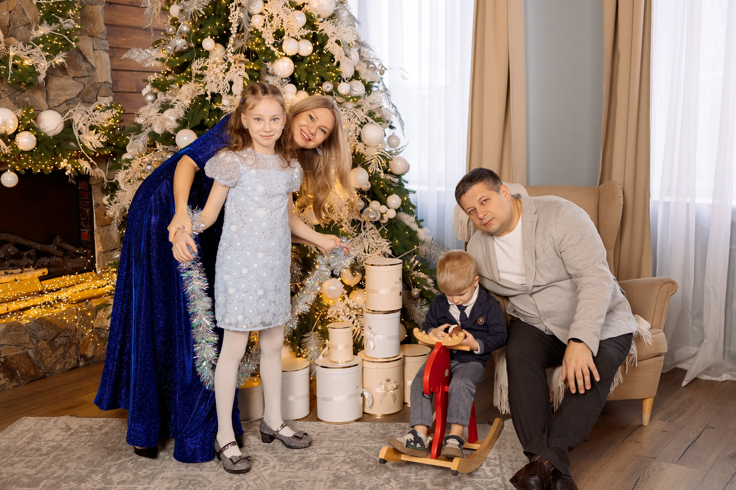 Новогоднее. Семейный Фотограф в Москве Евгения Симоненко