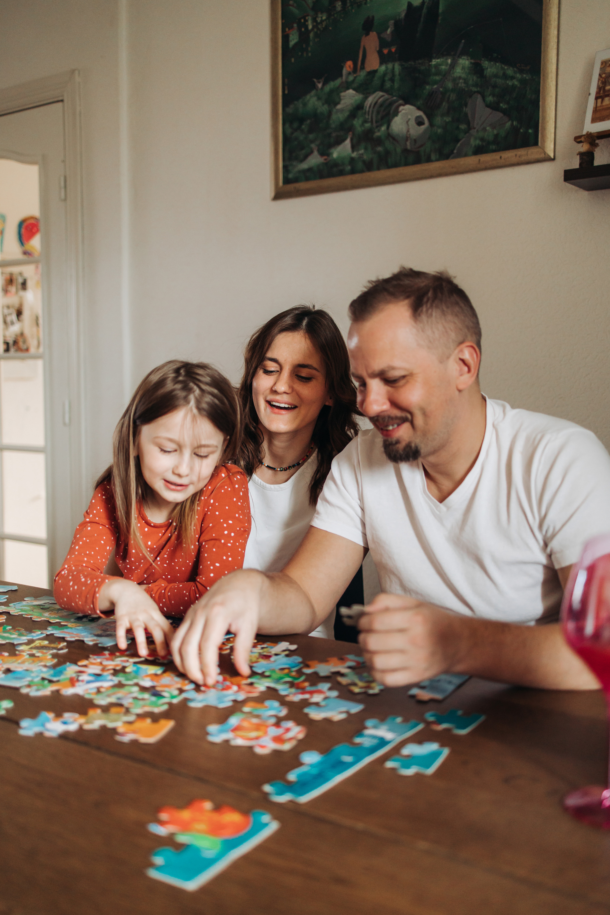 Семейная съёмка дома. Семейный и свадебный фотограф Viva Photo