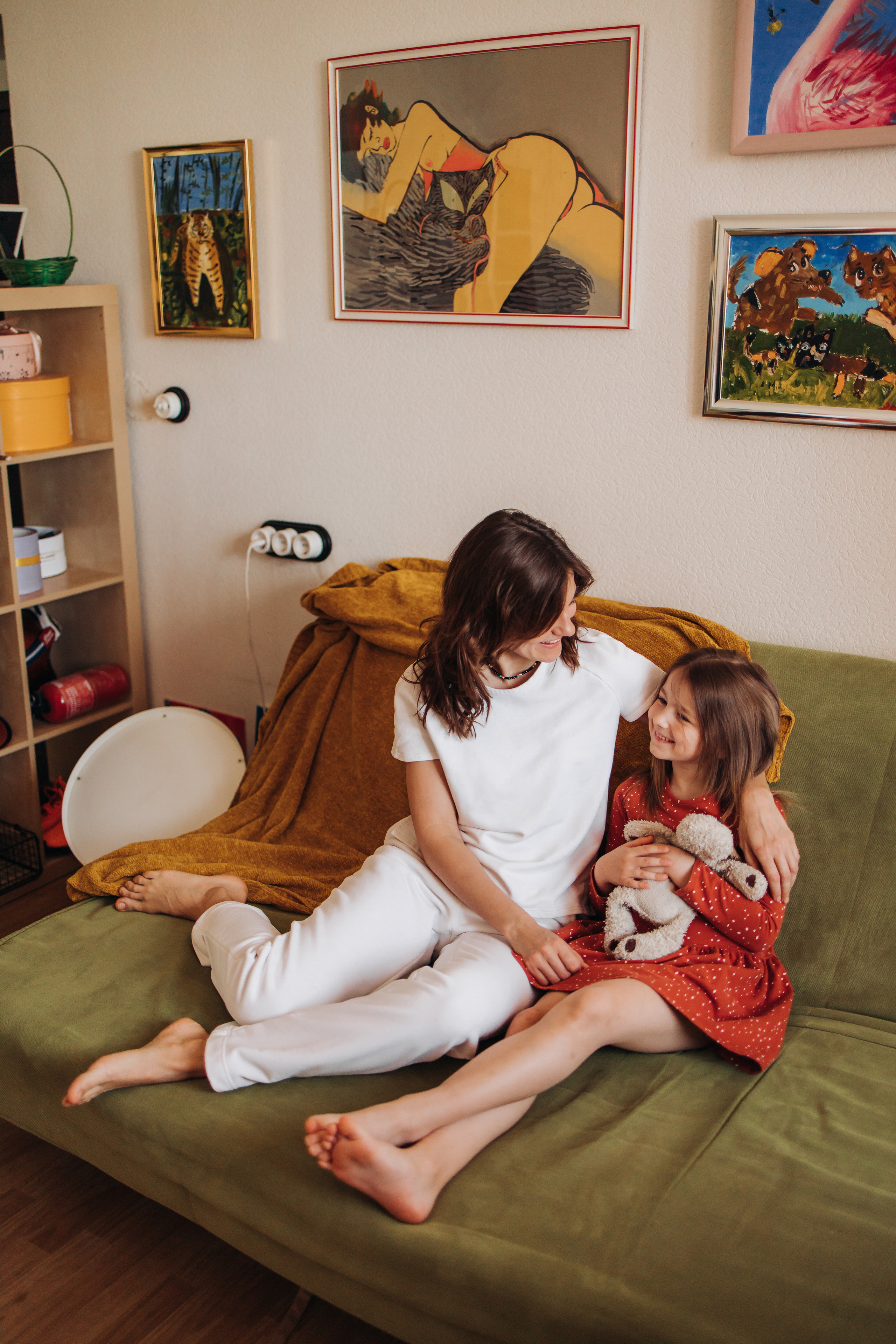 Семейная съёмка дома. Семейный и свадебный фотограф Viva Photo