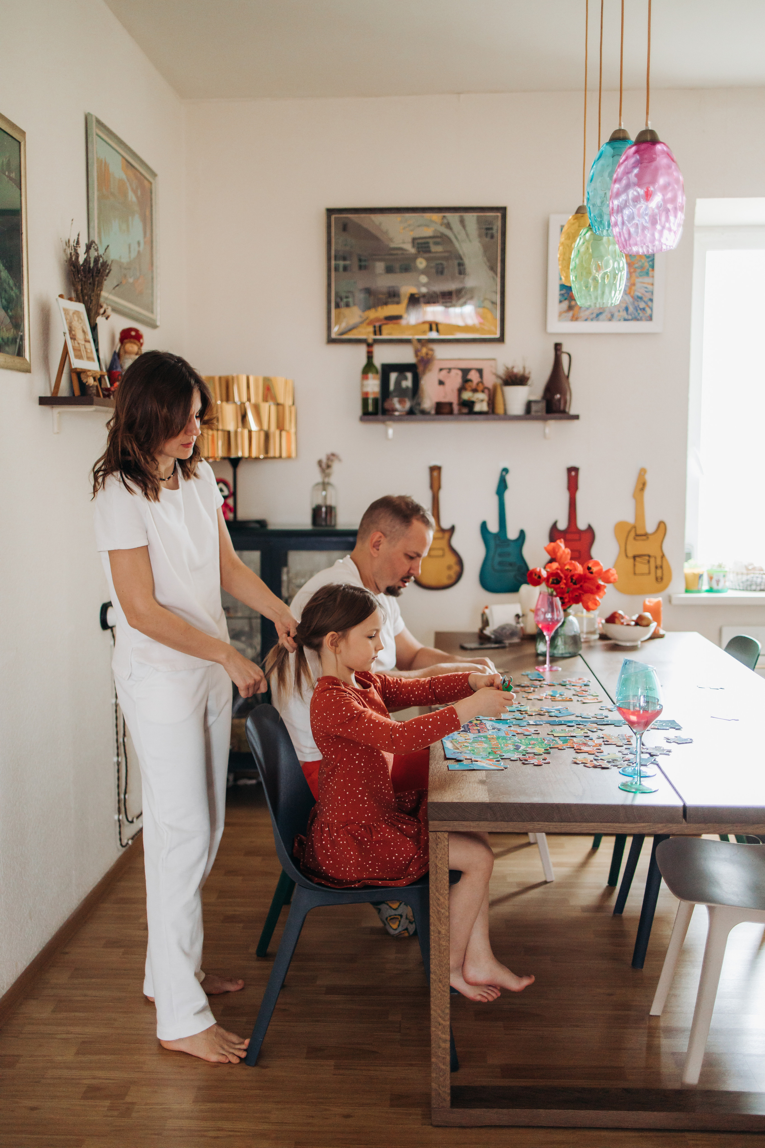 Семейная съёмка дома. Семейный и свадебный фотограф Viva Photo