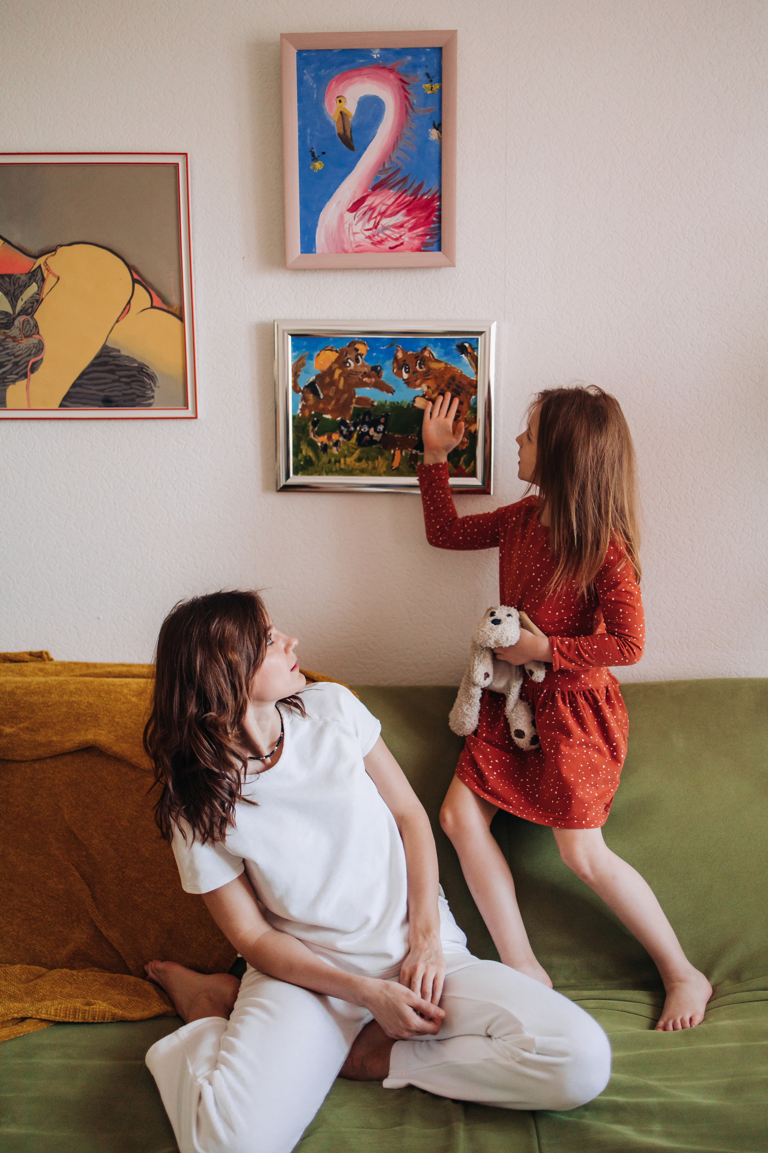 Семейная съёмка дома. Семейный и свадебный фотограф Viva Photo