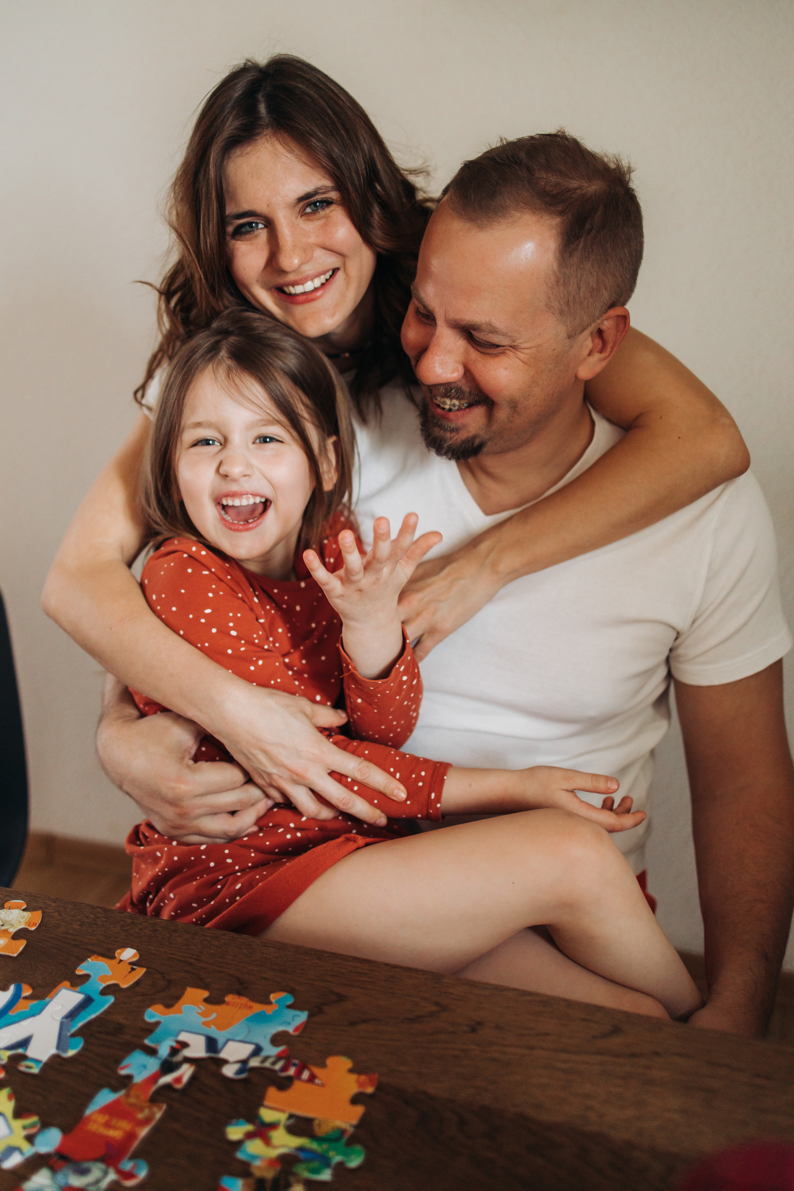 Семейная съёмка дома. Семейный и свадебный фотограф Viva Photo