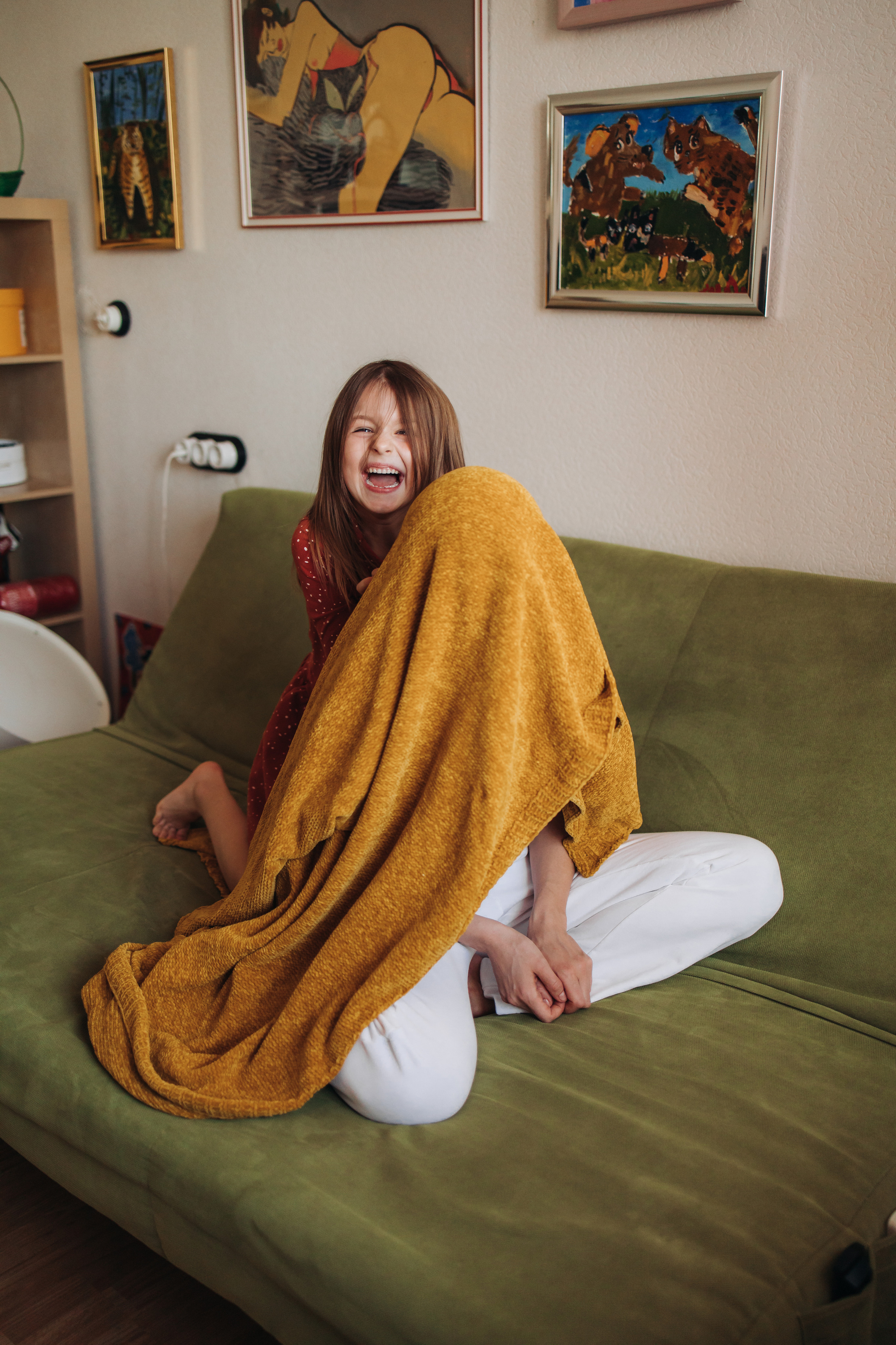 Семейная съёмка дома. Семейный и свадебный фотограф Viva Photo