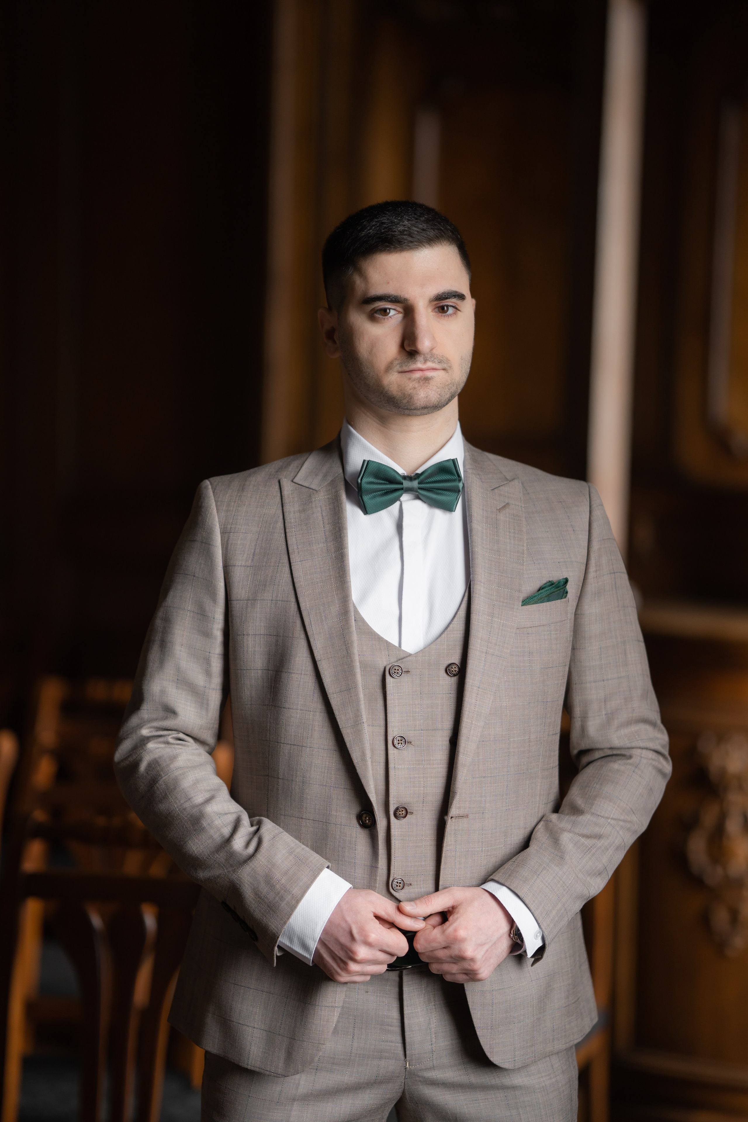 Портрет жениха во Дворце Великого князя Владимира в Доме учёных в Санкт-Петербурге