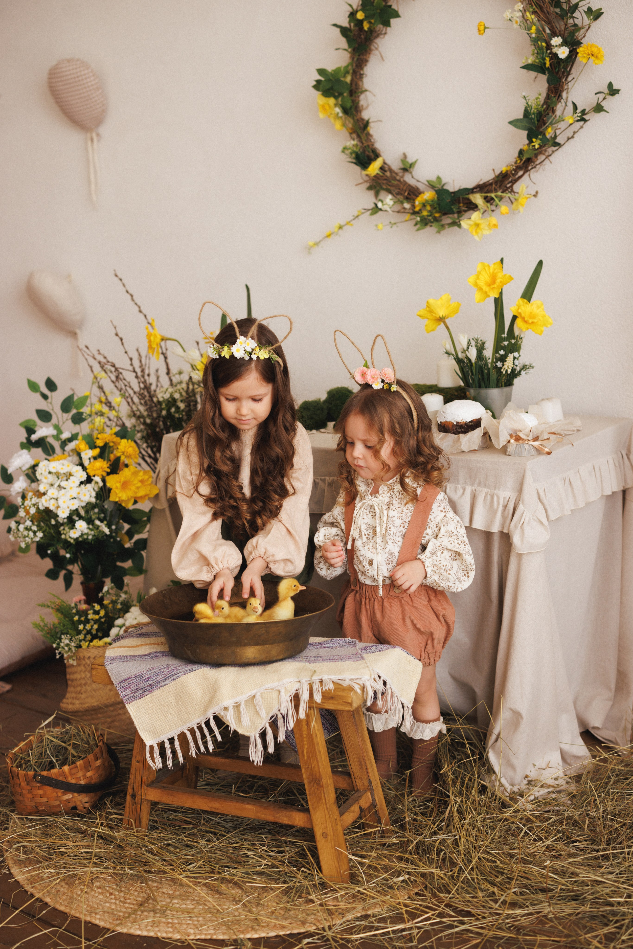 Пасхальная фотосессия в фотостудии «Mestone». Семейный и детский фотограф в Краснодаре Анна Трашкова