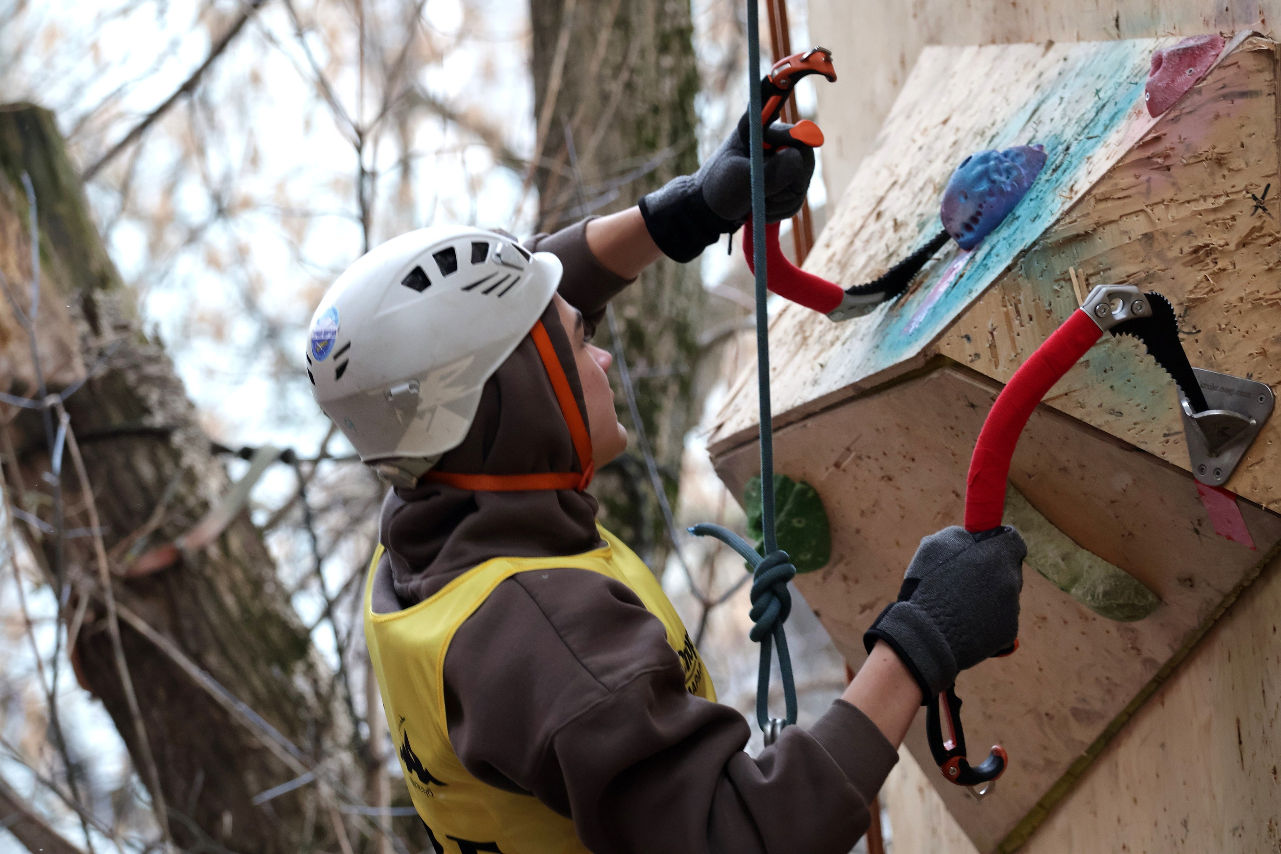 Чемпионат Москвы по ледолазанию. Спортивный и репортажный фотограф Ермакова Светлана