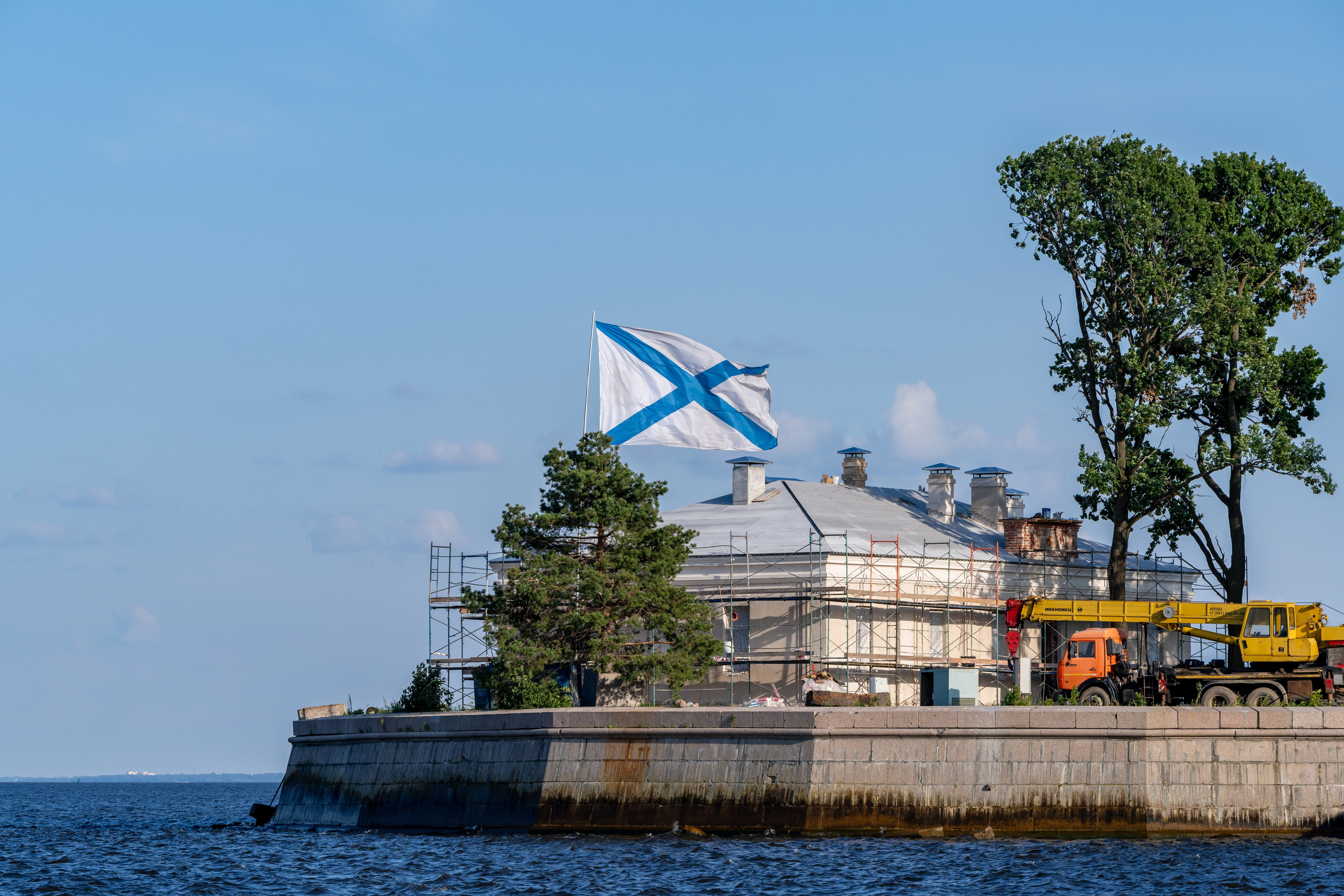 Форт в Кронштадте