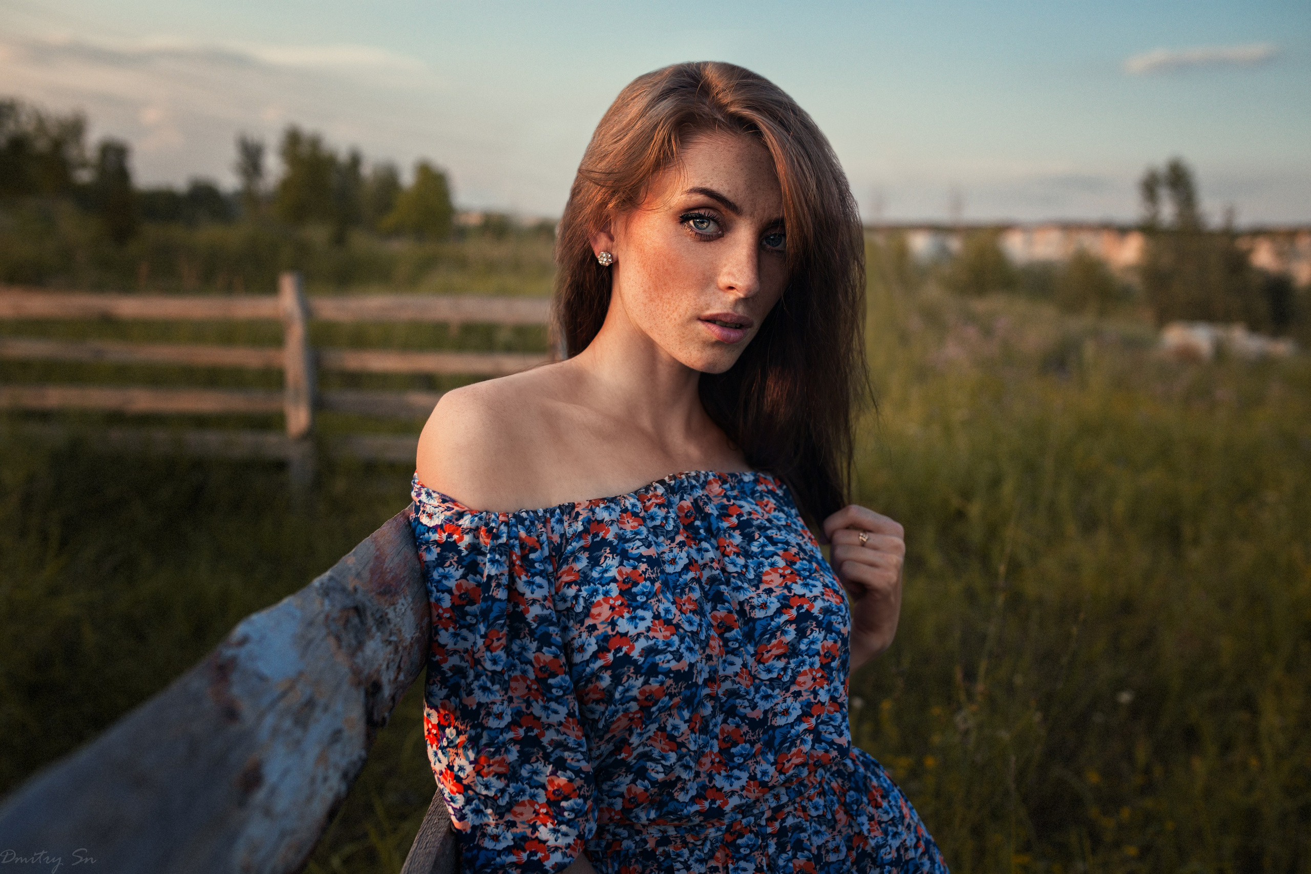 Фотосъемка с Надеждой на природе в Белом Колодце для «себя»