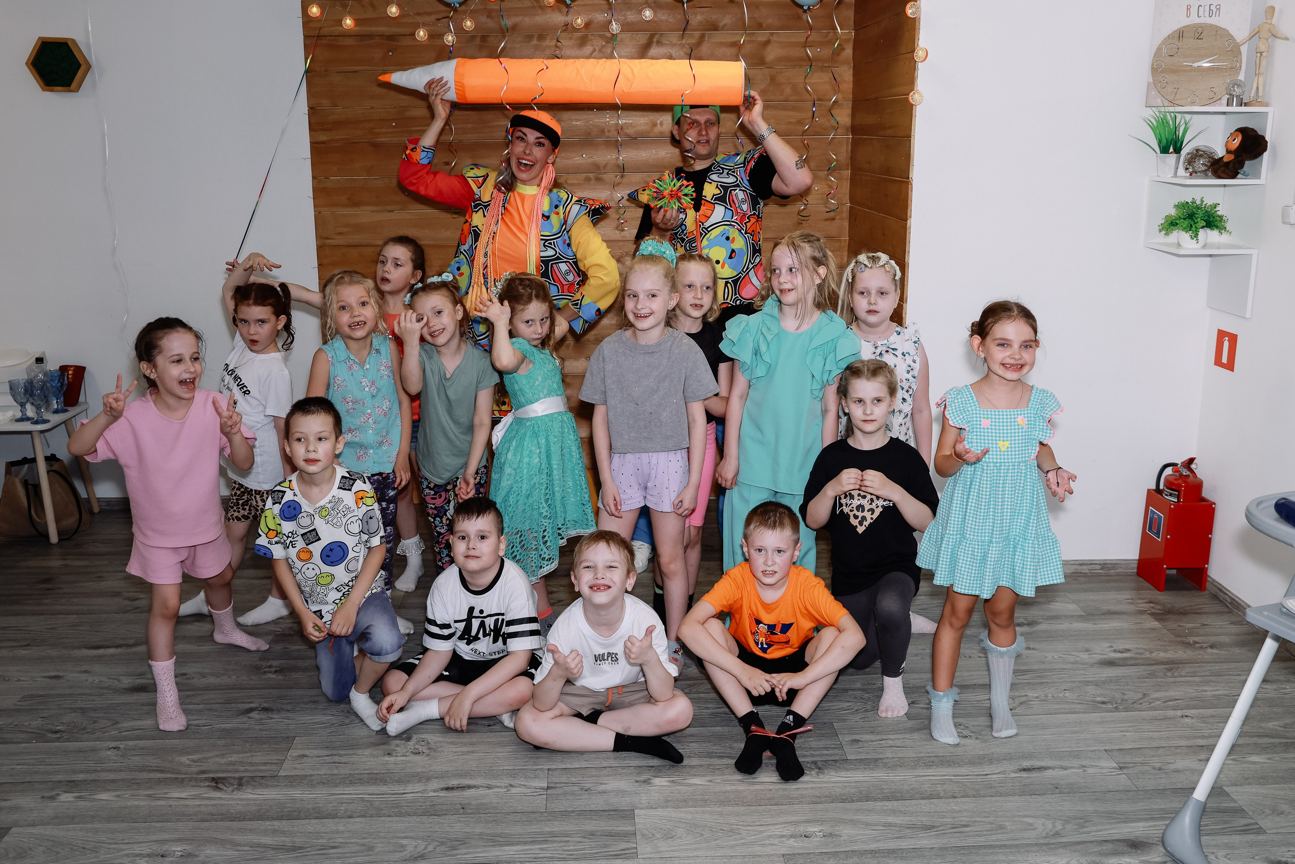 Лофт Пингви дет сад выпуской. Фотограф Юлия Мальцева