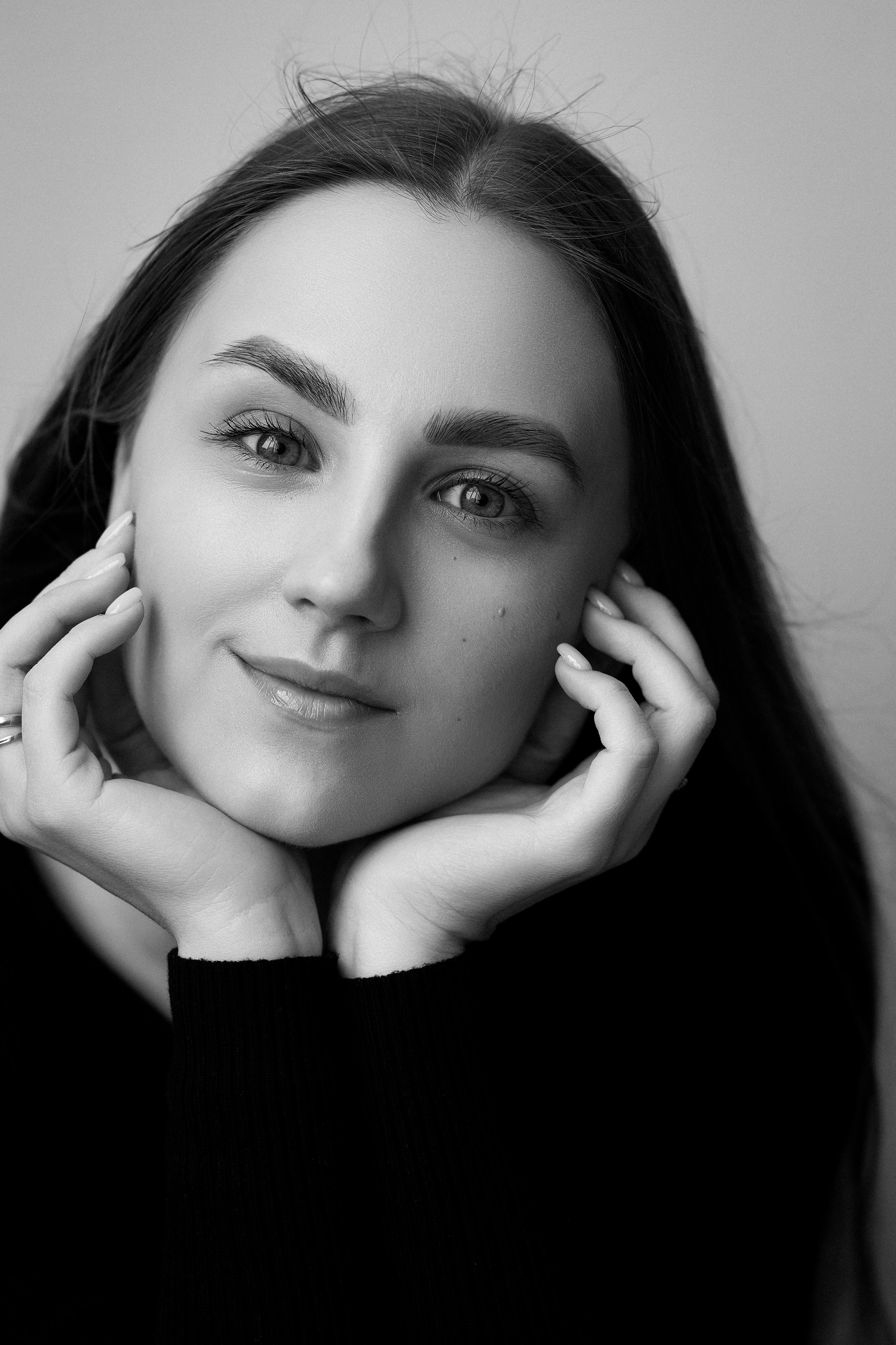 Женский портрет в студии. Фотограф Минск